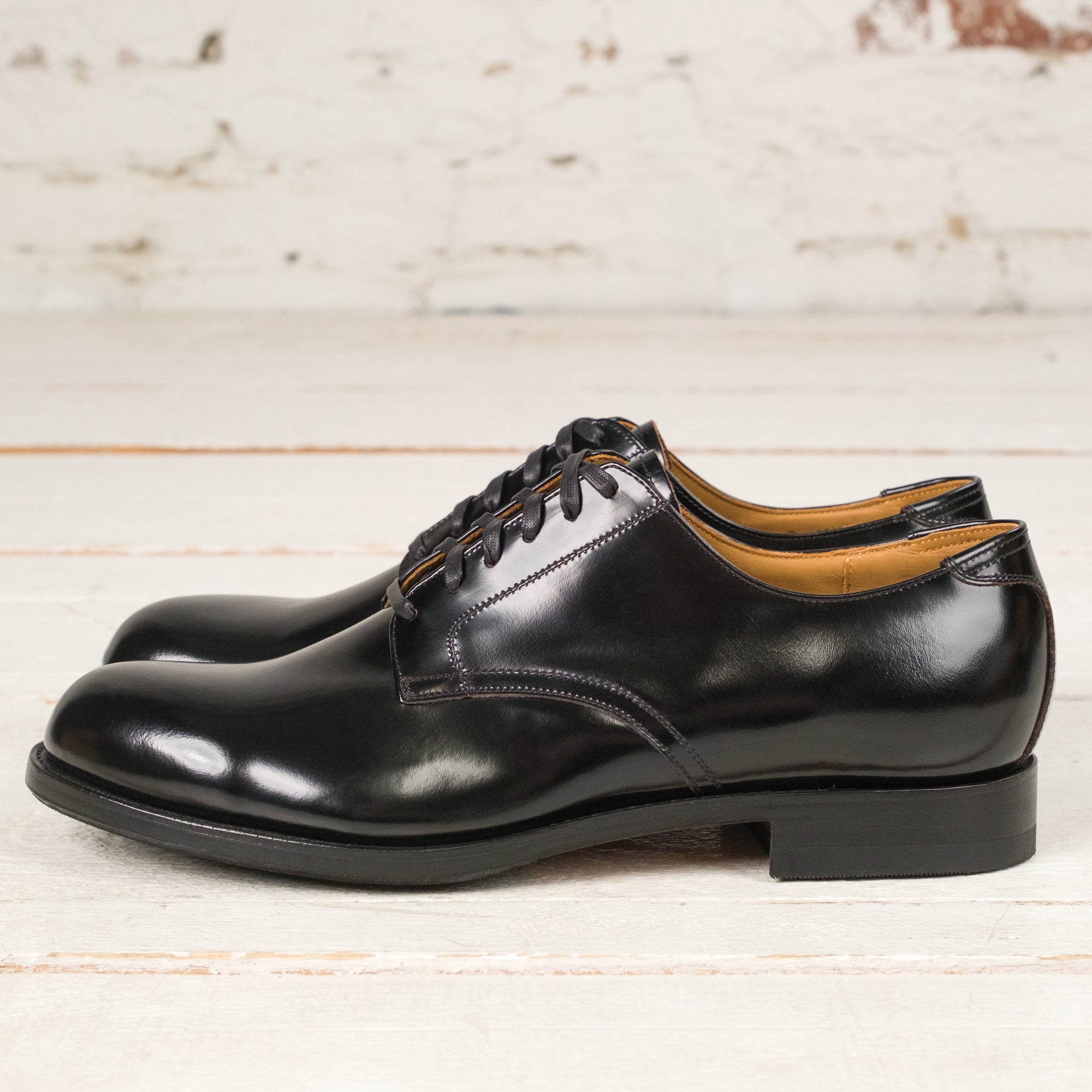 靴 U.S. NAVY Service shoes USN 41 Service Shoes Black
