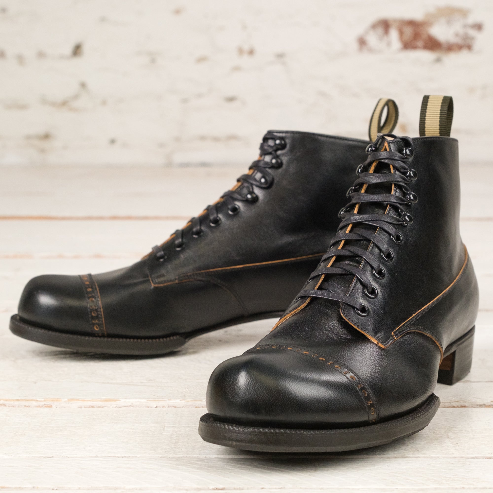 Bottes en cuir de cheval Vaudeville