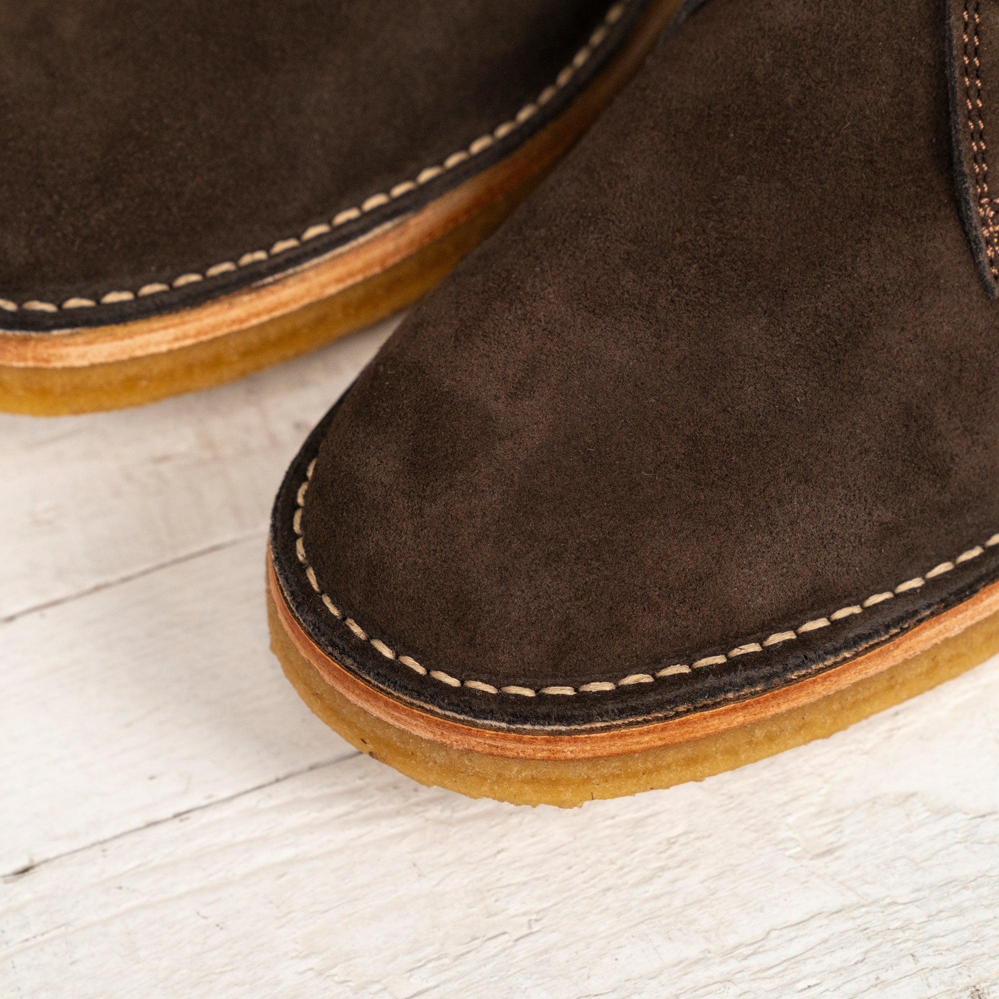 LK-019 Military Desert Boots Japanese Suede Brown
