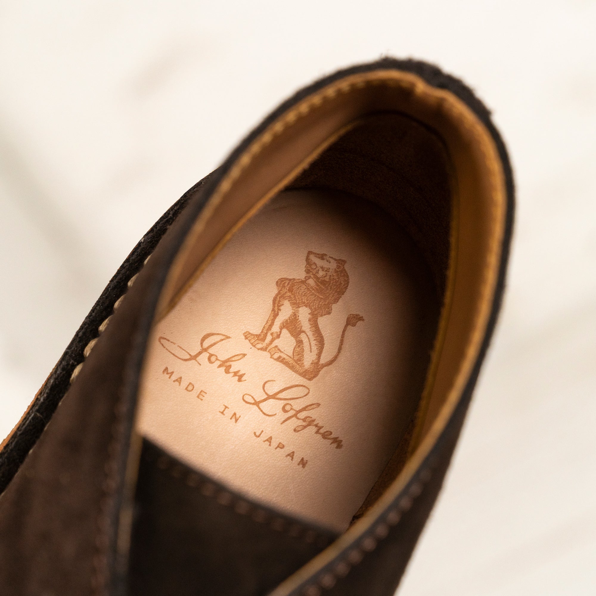 LK-019 Military Desert Boots Japanese Suede Brown