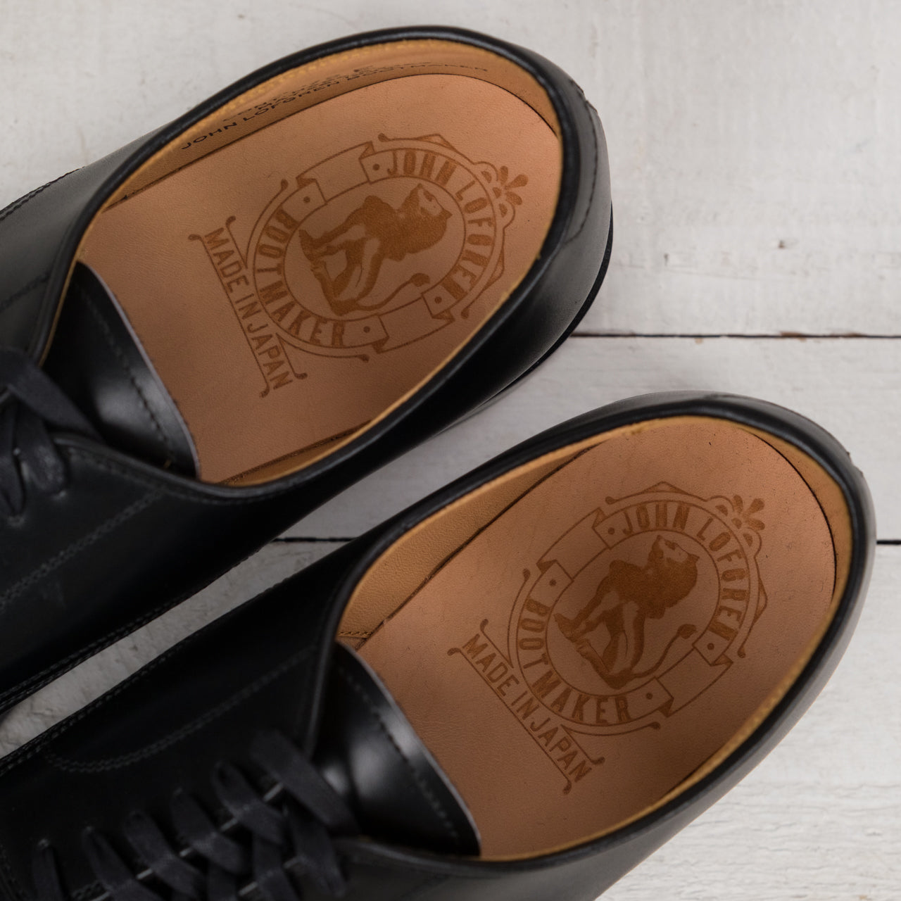 LK-029 USN Low Quarter Shoes Black