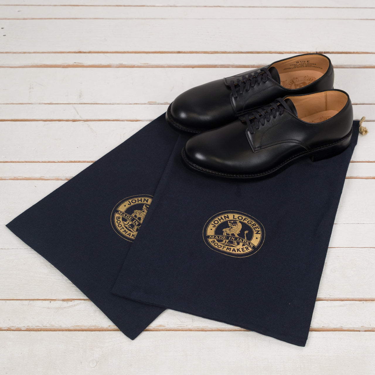 LK-029 USN Low Quarter Shoes Black