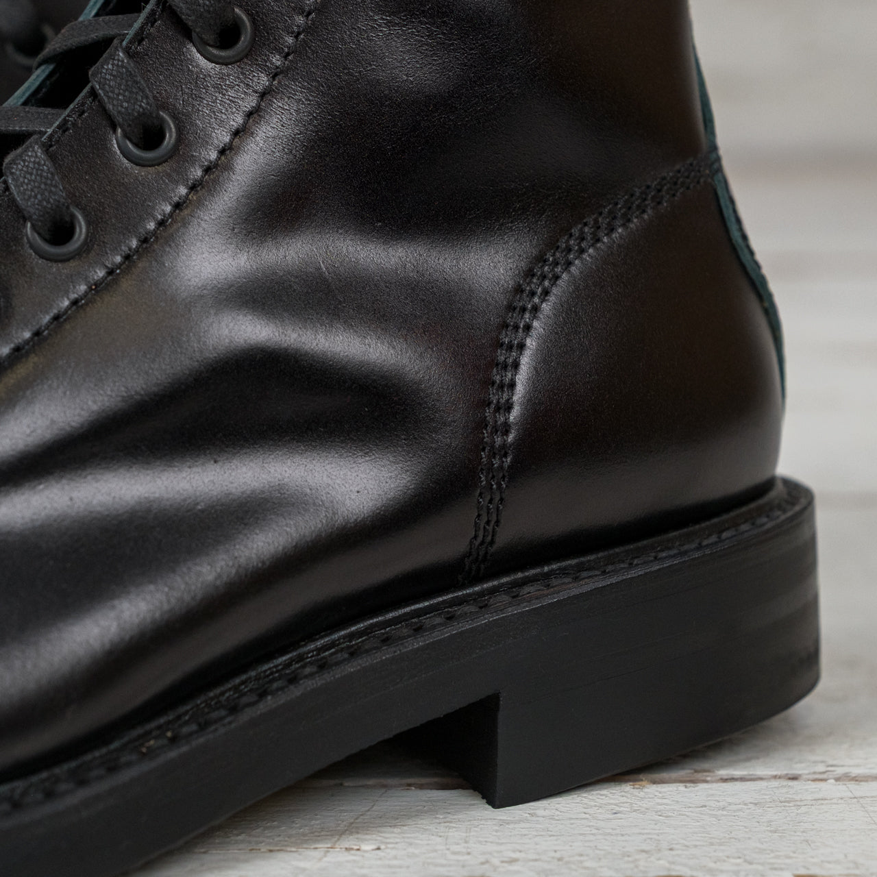 LK-013 Black OPS Monkey Boots Shinki Shell Cordovan