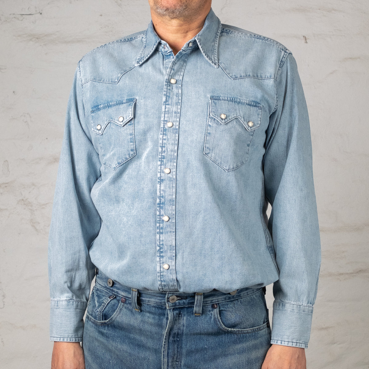 1955 Shorthorn Sawtooth Shirt Indigo