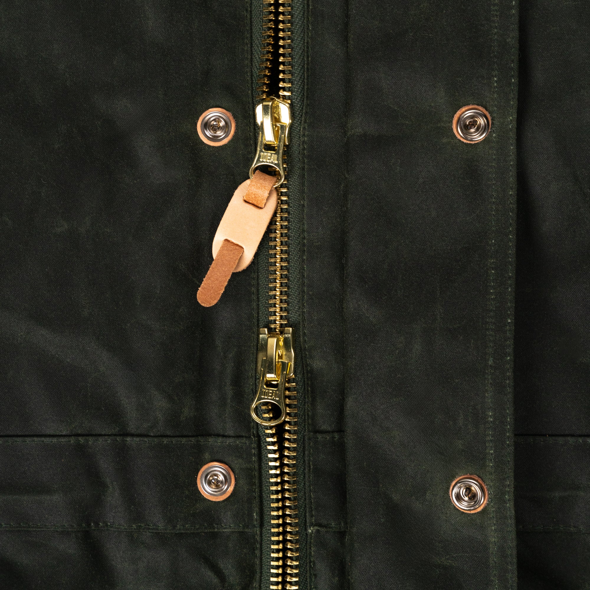 Mountain Jacket Dark Green Waxed