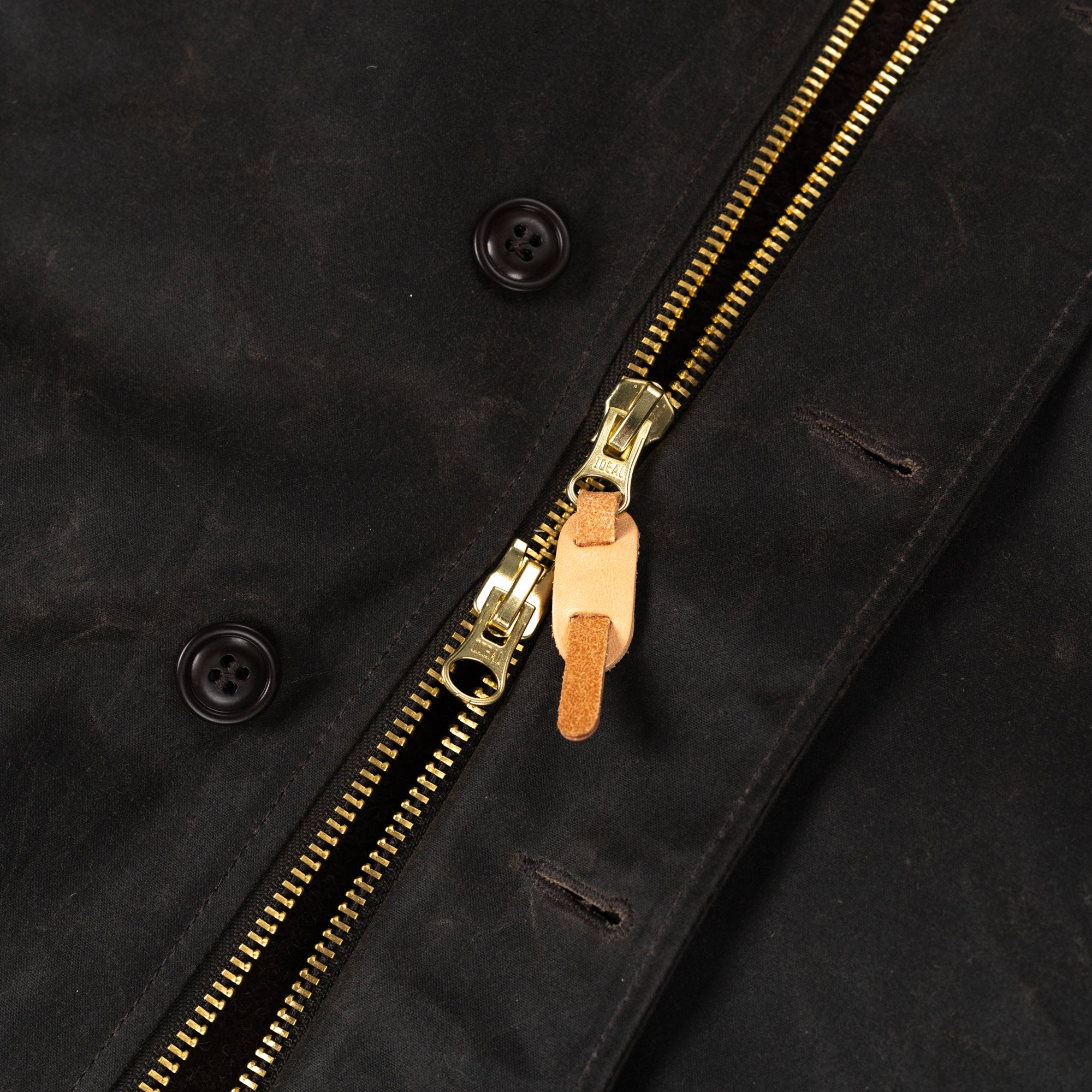 Deck Jacket Chocolate Waxed
