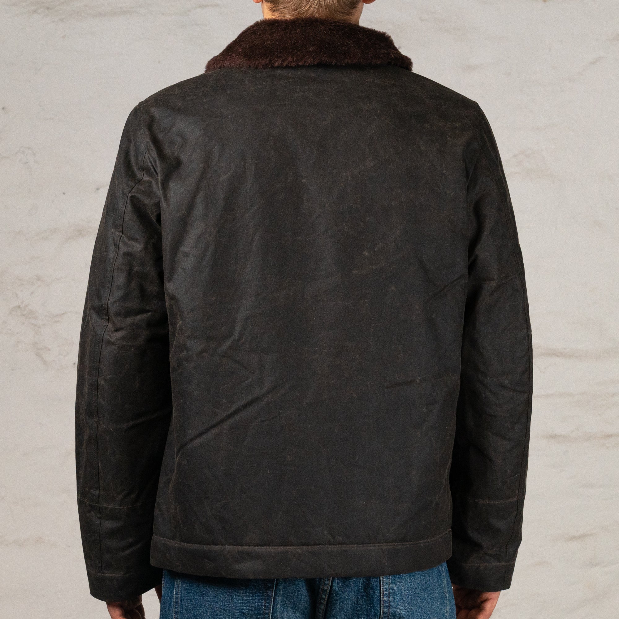 Deck Jacket Chocolate Waxed