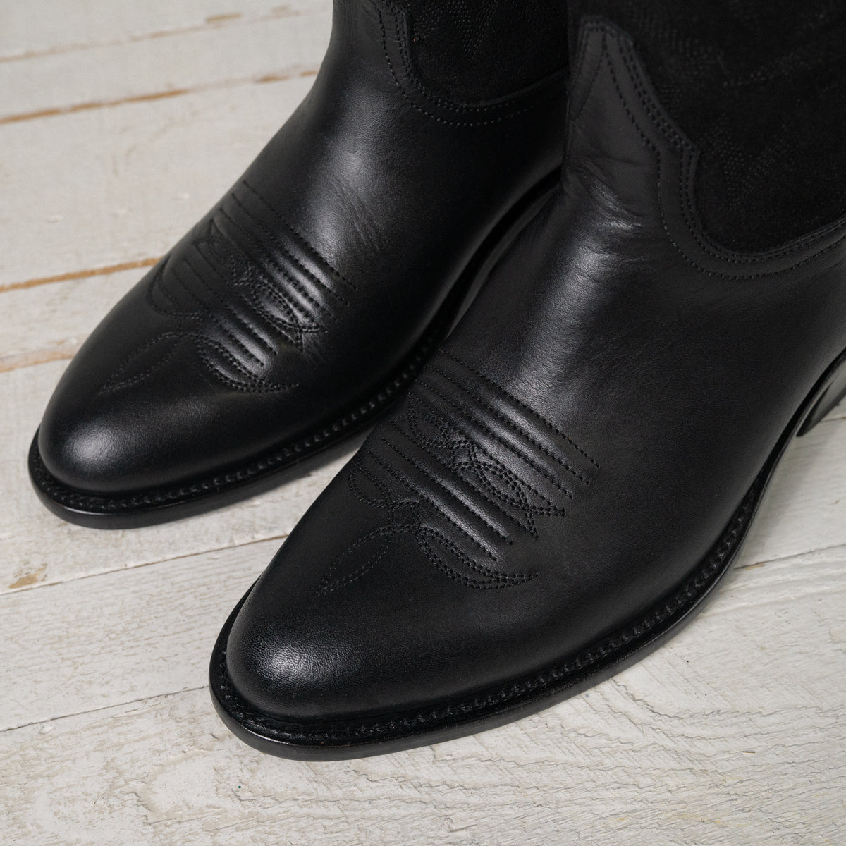 Lucky 12 Western Boots Schwarz