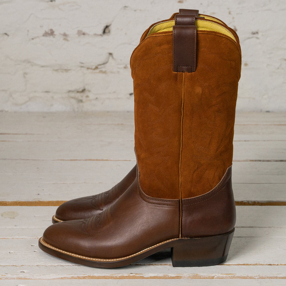 Lucky 12 Western Boots Braun