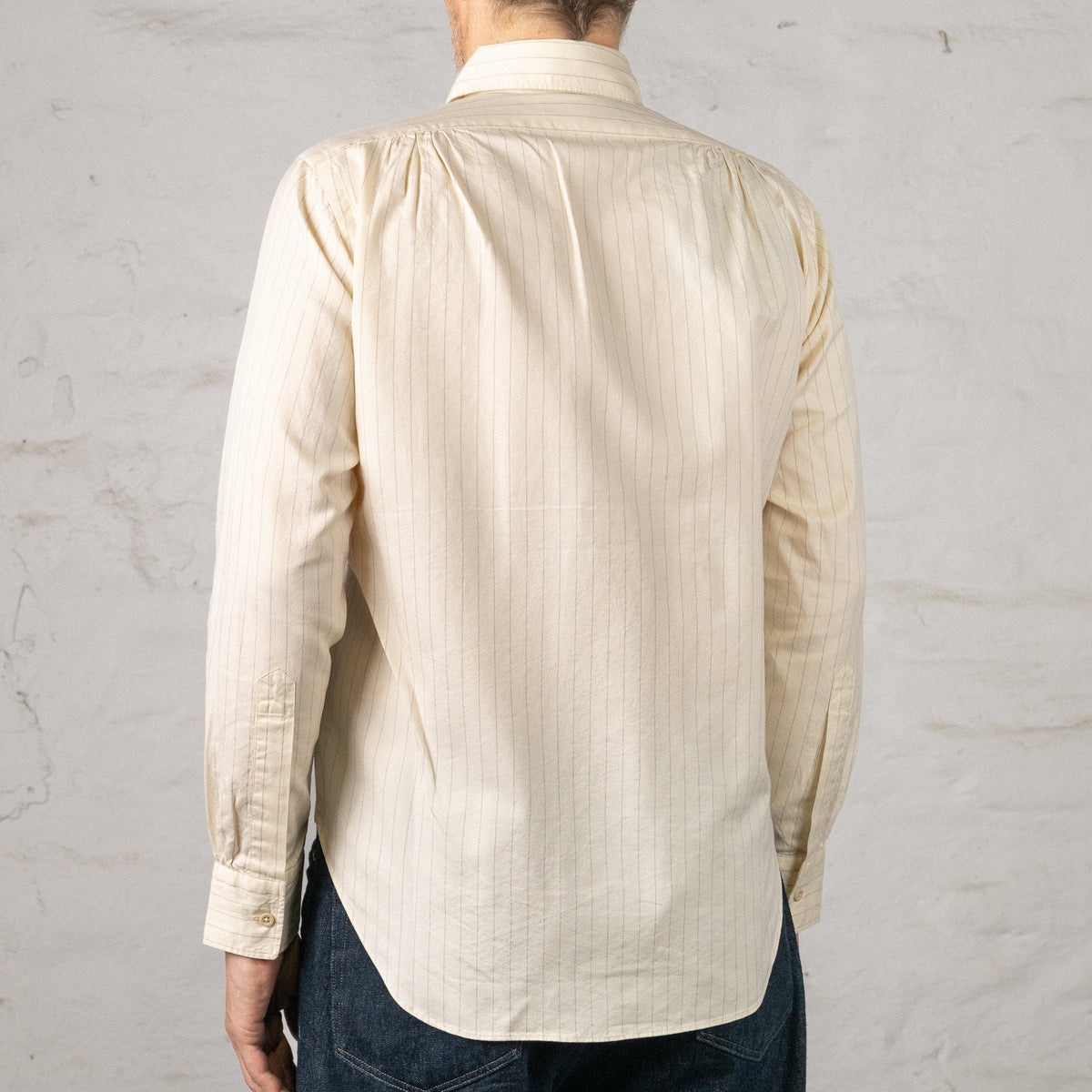 Authentic Fit BD Shirt Cotton Silk Off-White