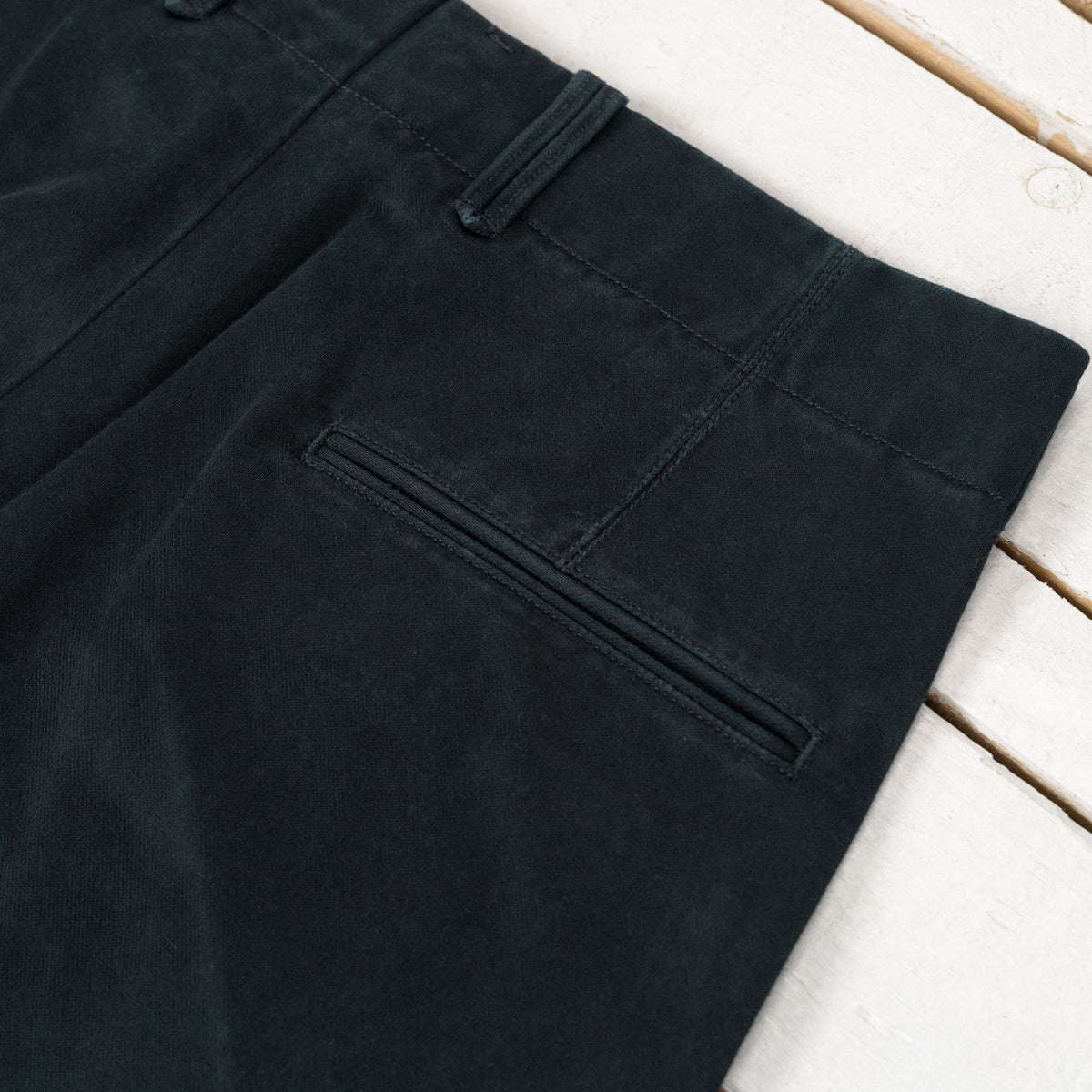 Pier Trousers Sateen Black