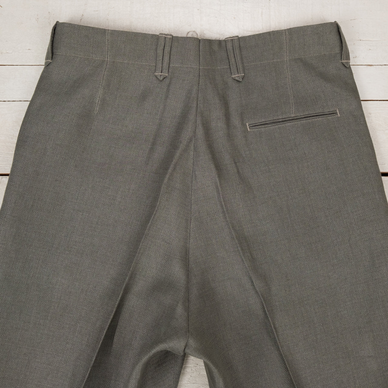 Pantalon Pier Double Face Lin Serge Sauge