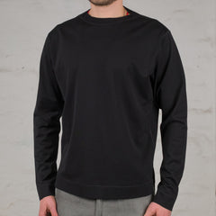 Shuttle Longsleeve Cotton Silk Jersey Black 