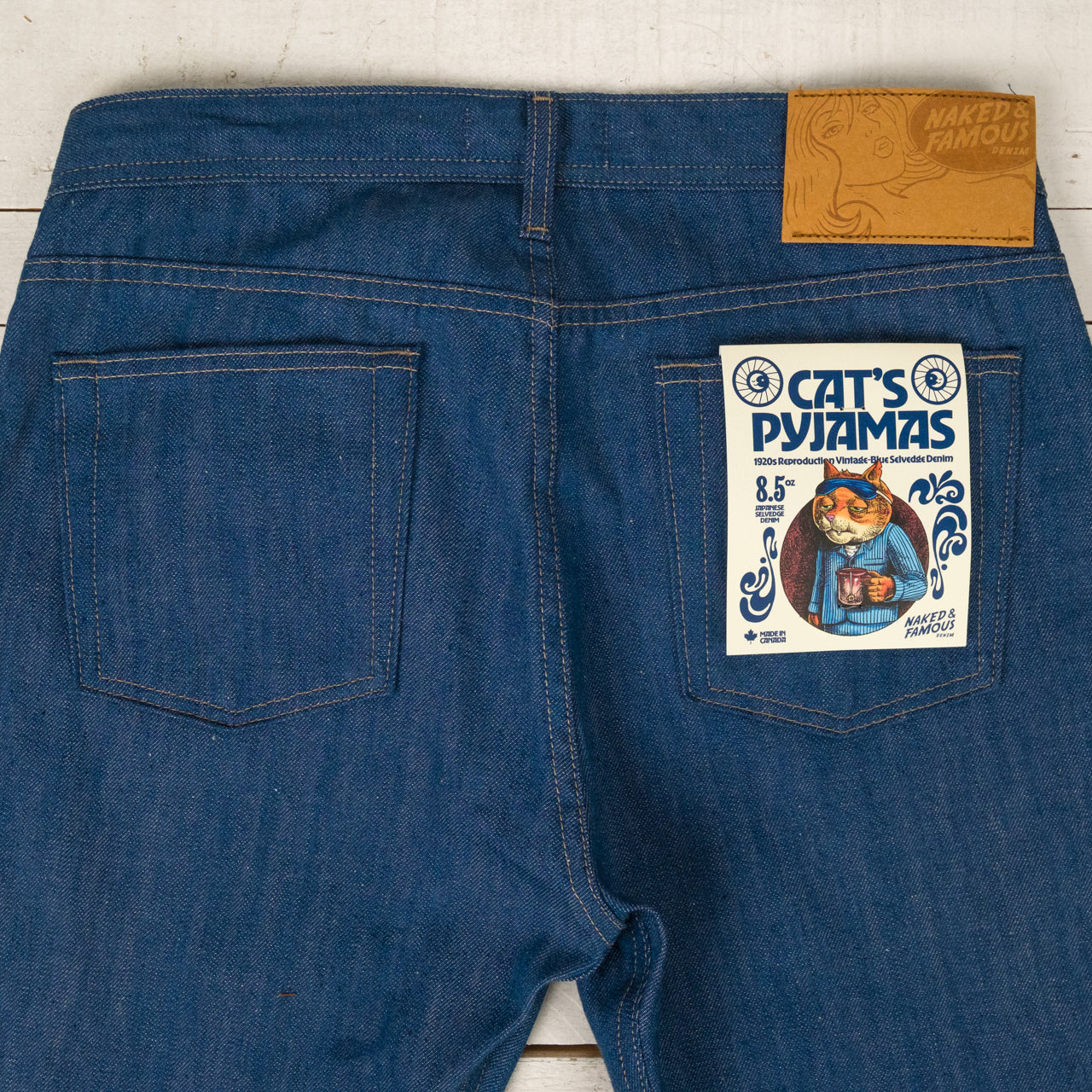 Weird Guy The Cat’s Pyjamas Selvedge Blue