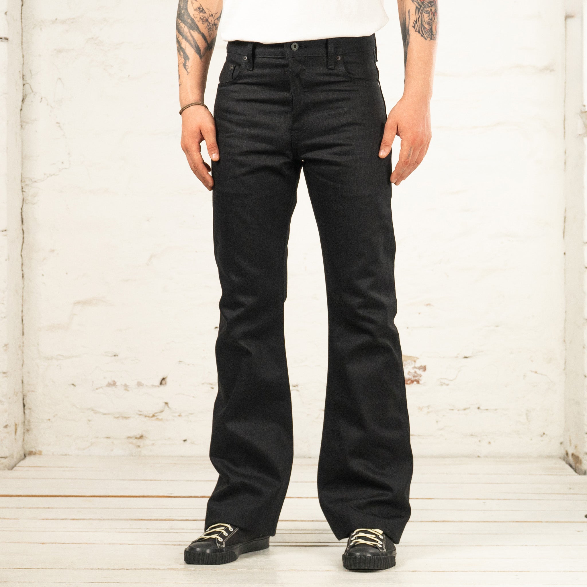 Groovy Guy Selvedge Noir Uni