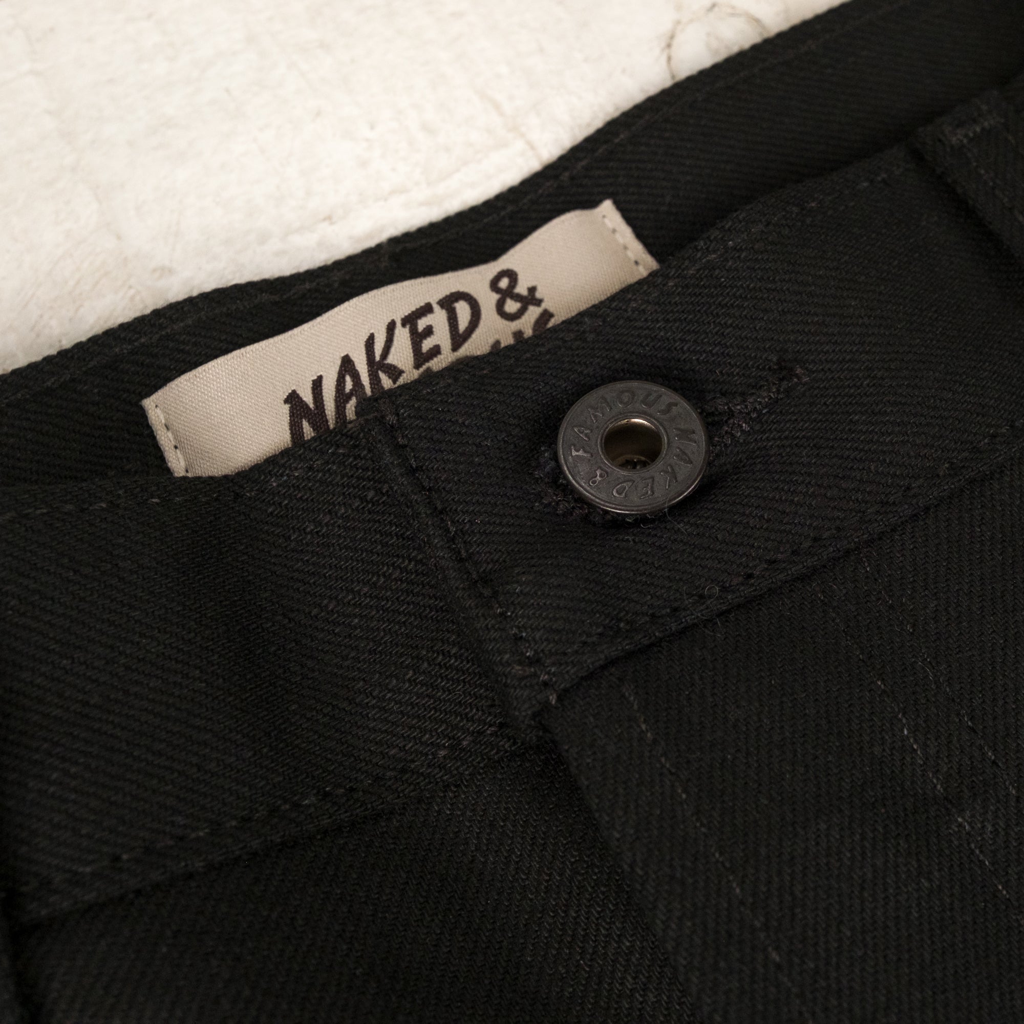 Groovy Guy Selvedge Noir Uni
