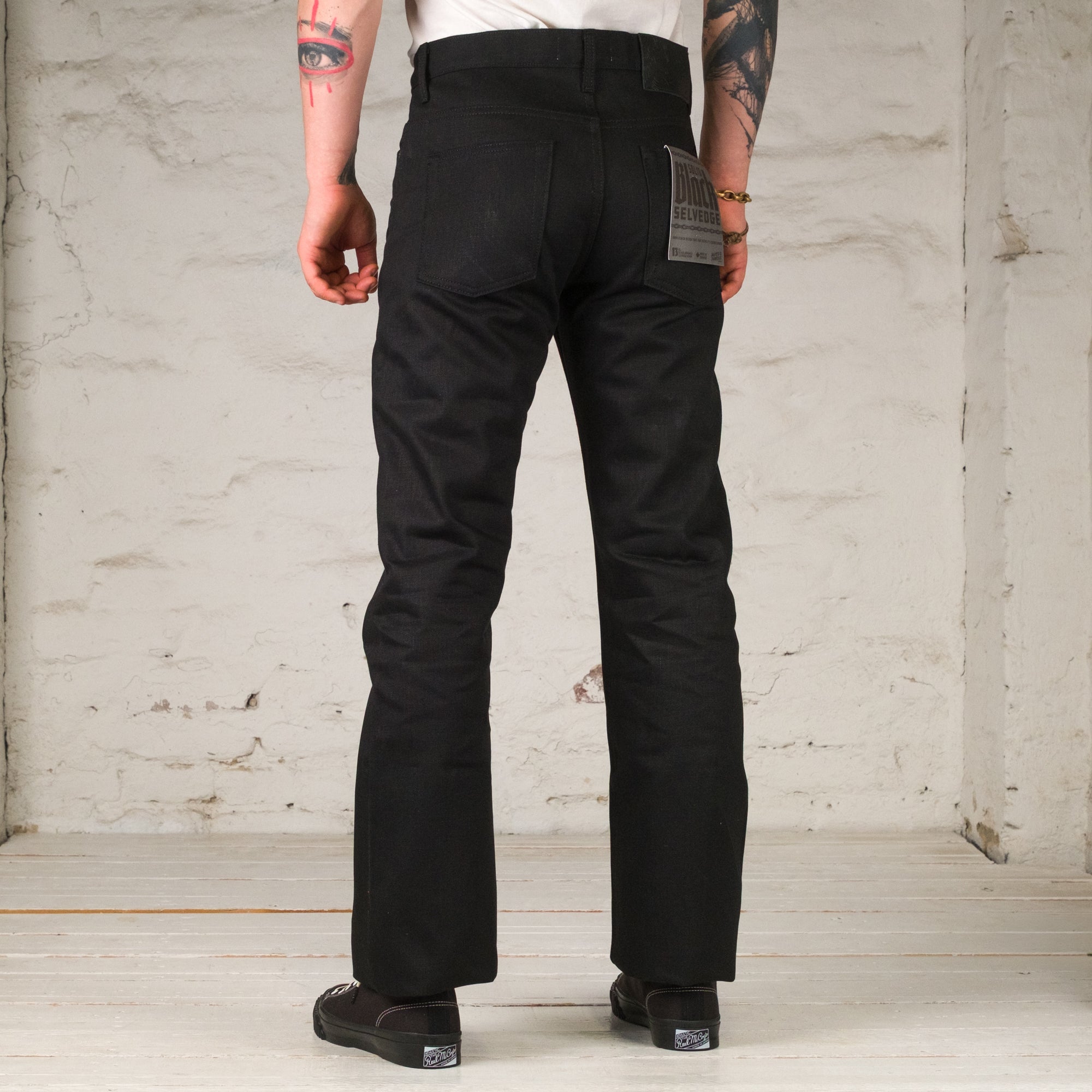 Groovy Guy Selvedge Noir Uni