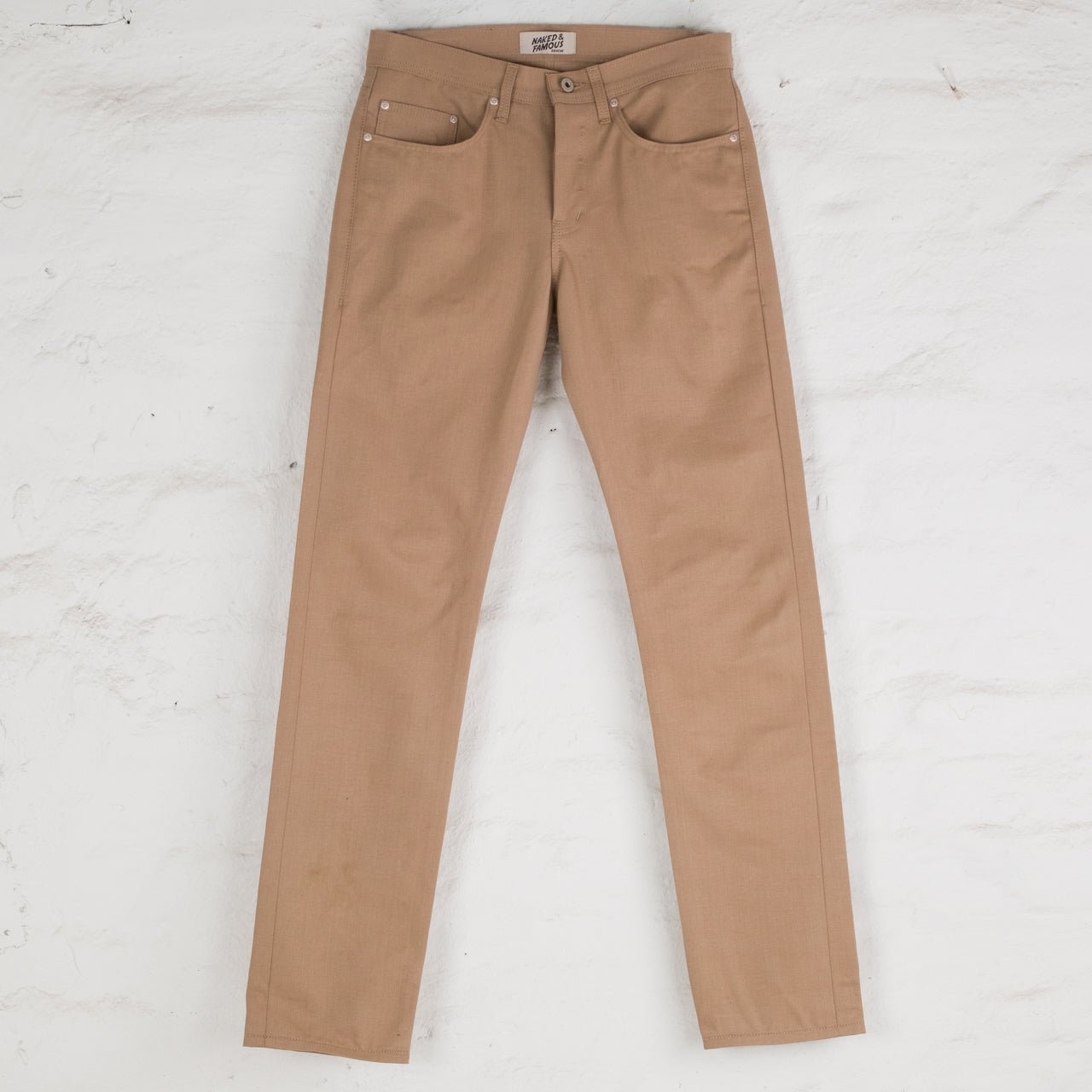 Weird Guy Selvedge Slacks Beige
