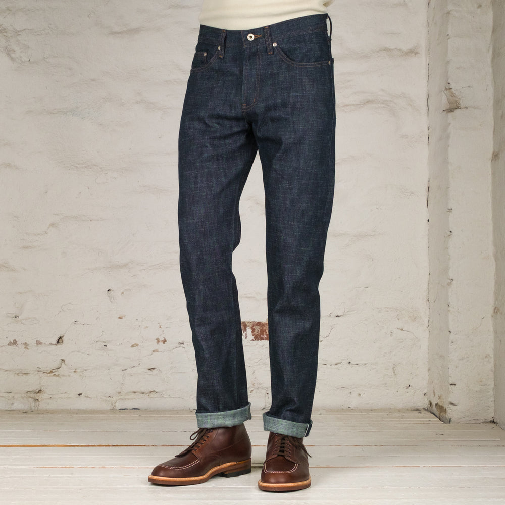 Weird Guy Greencast Slub Stretch Selvedge