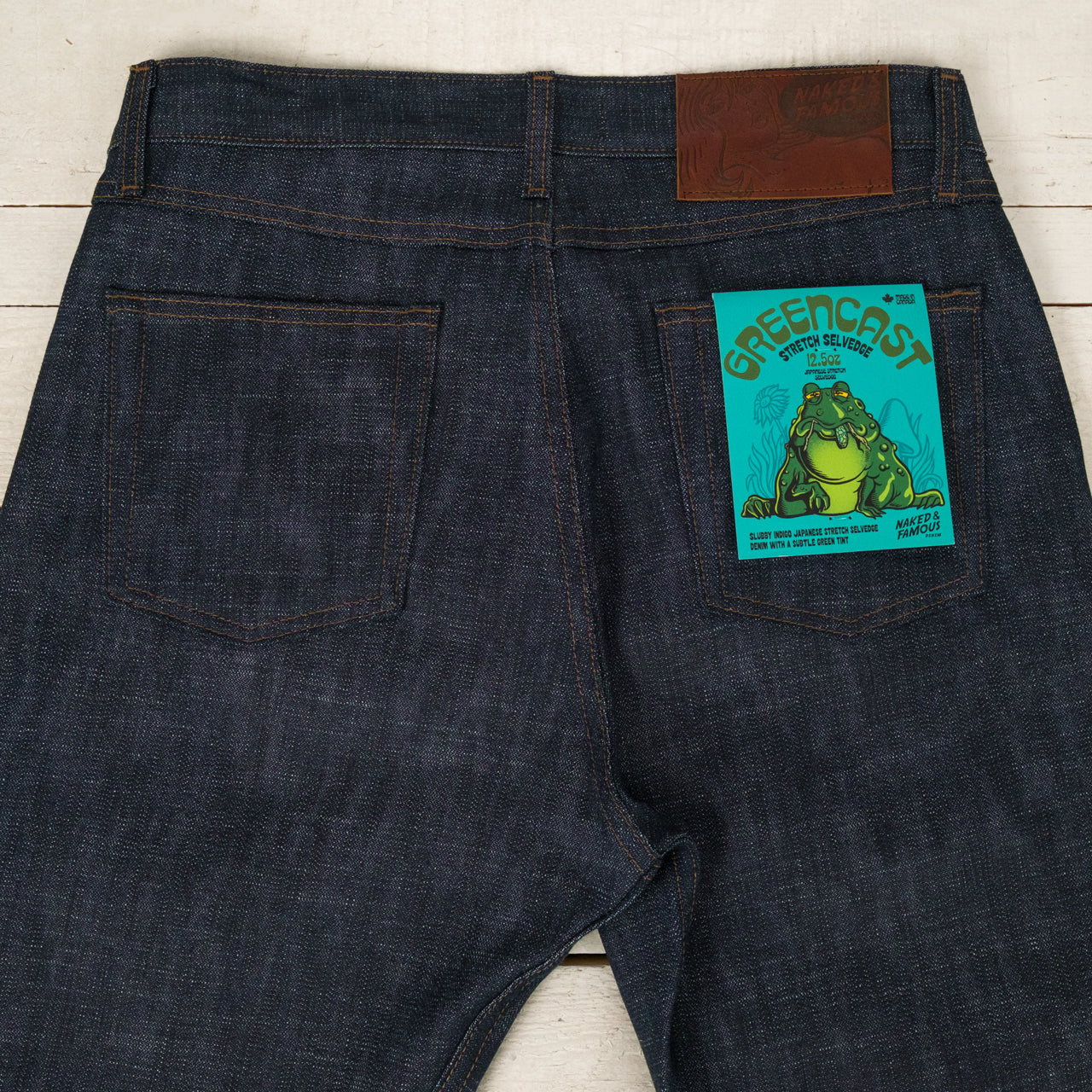 True Guy Greencast Slub Stretch Selvedge