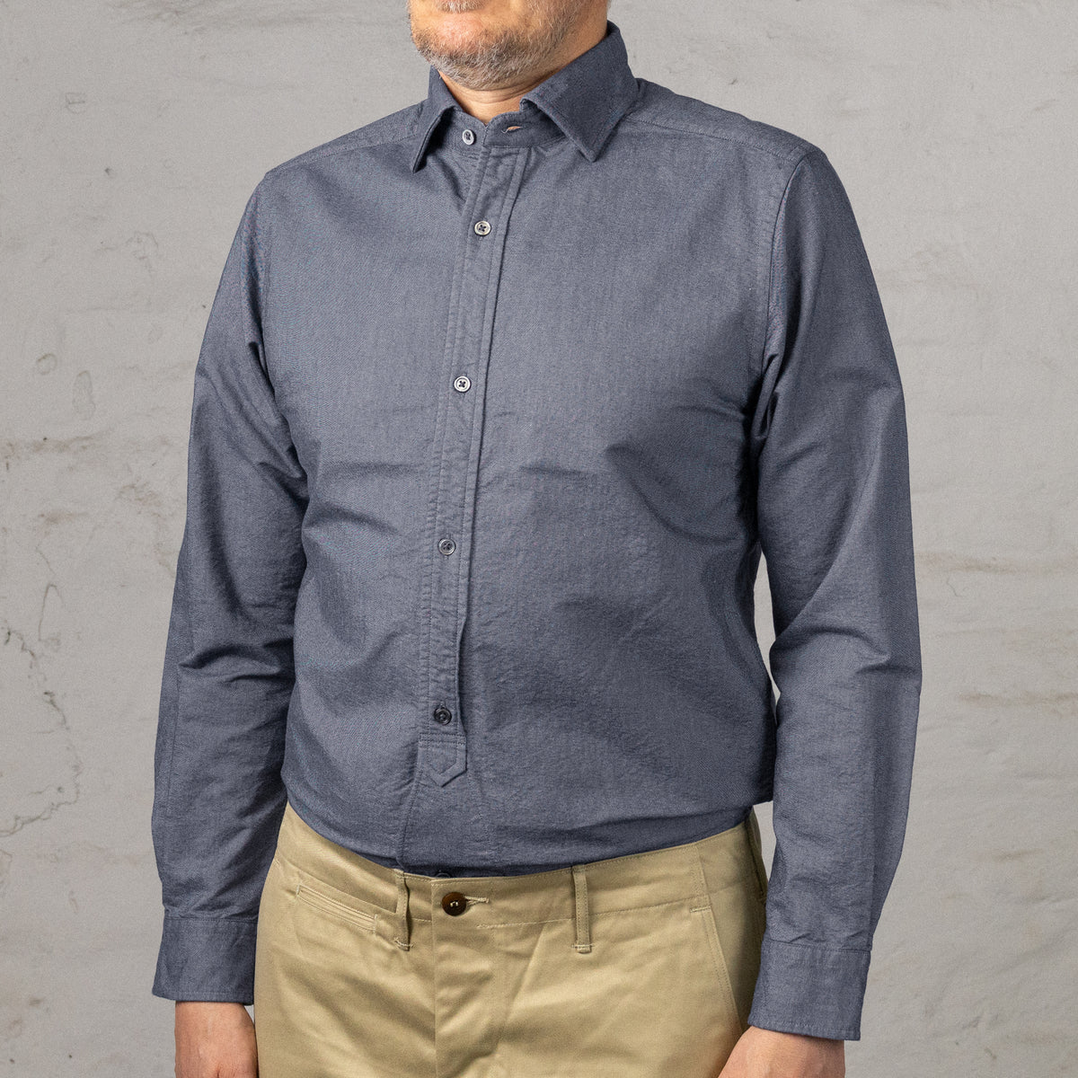 British Officer's Shirt Navy