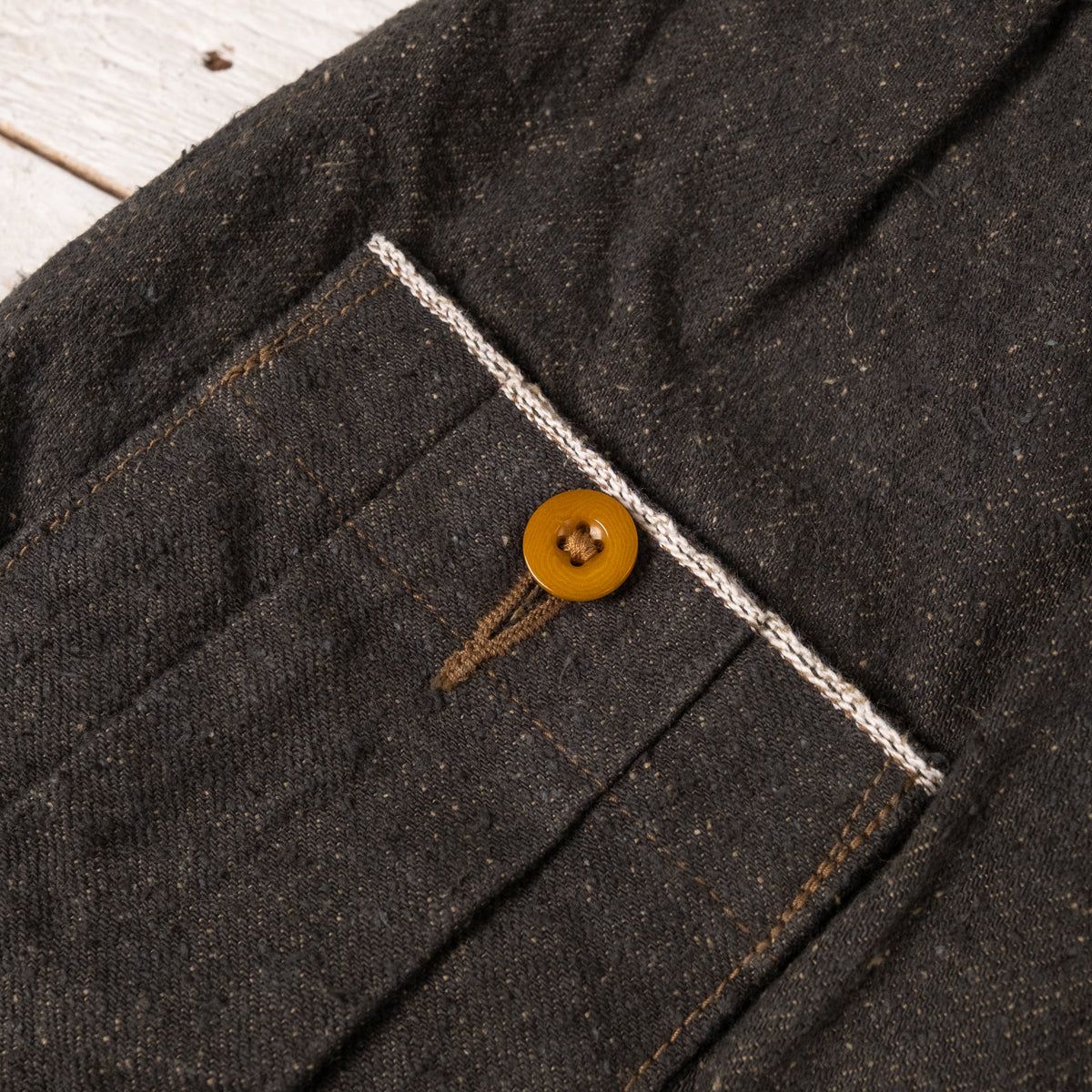 British Army Pant Loose Denim Charcoal