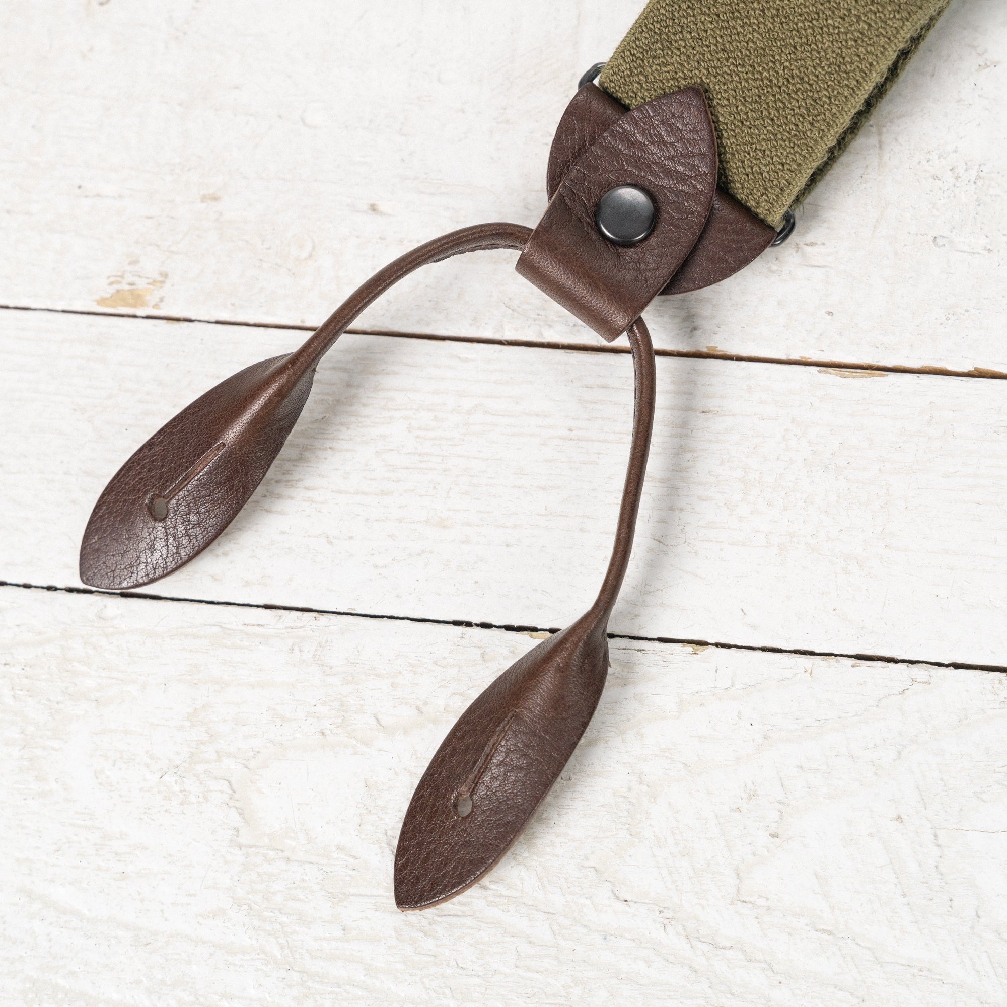 US Army Suspenders Dark Green II