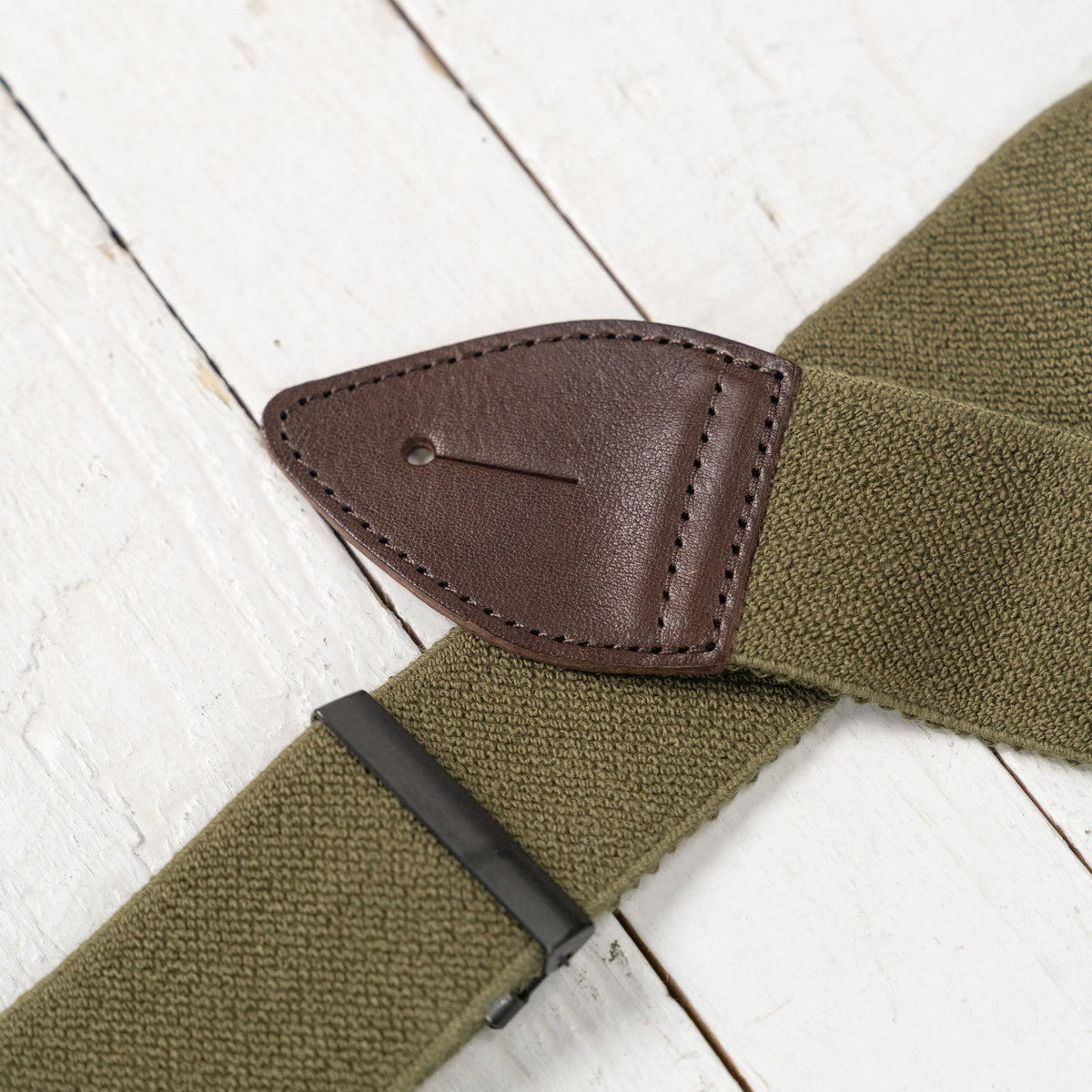 US Army Suspenders Dark Green II