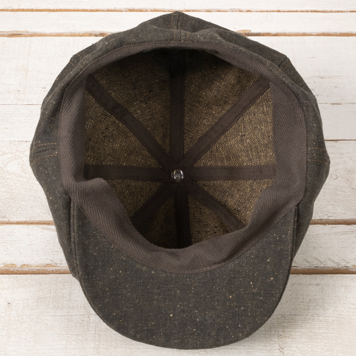 Worker Casquette Loose Denim Charcoal