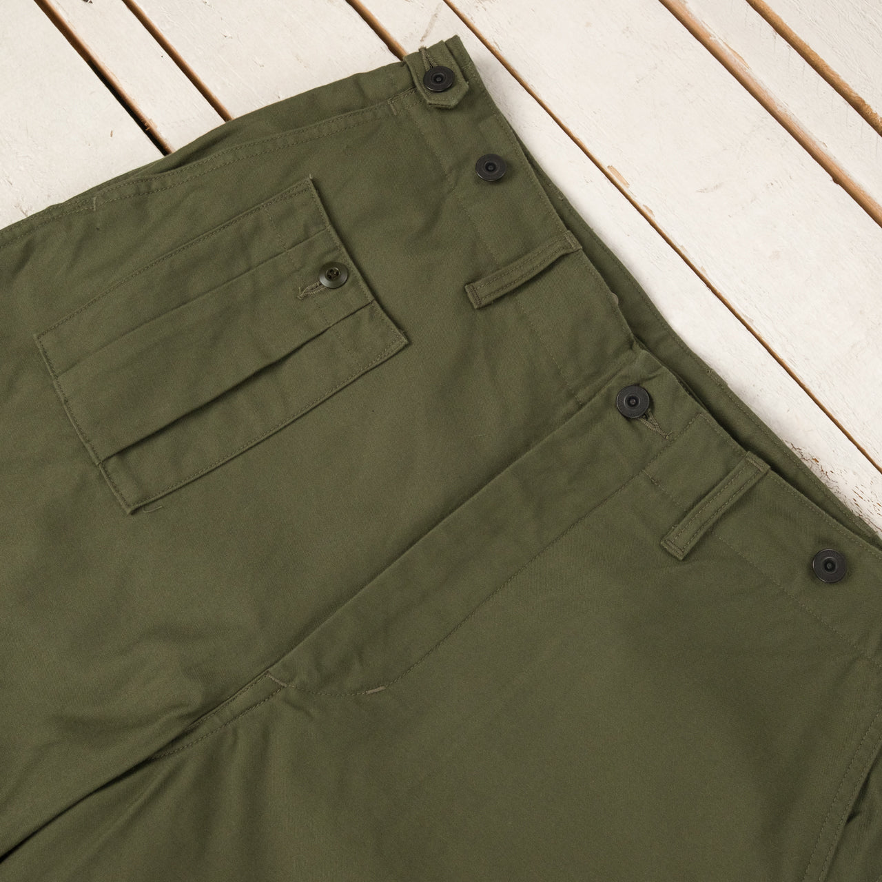Army Cargo Shorts Dark Green