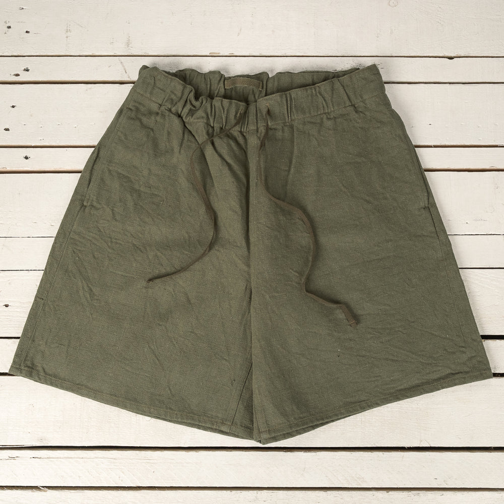 New Gym Shorts Loose Denim Grün