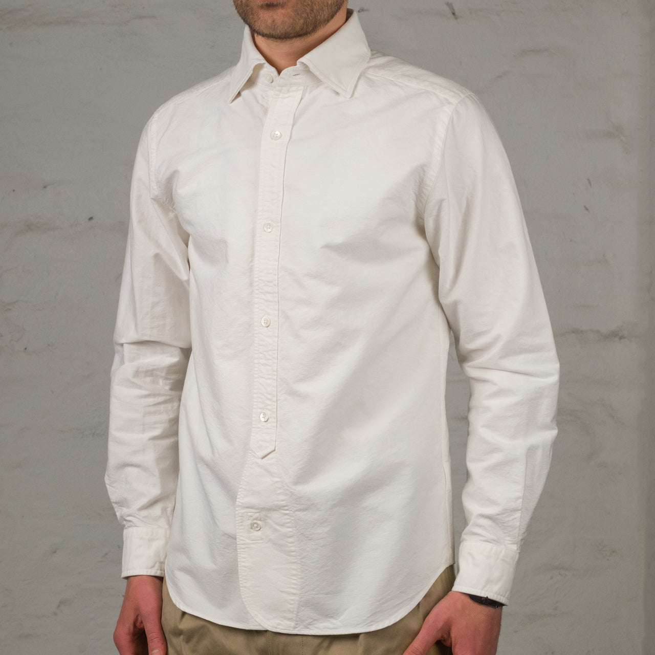 British Officers Shirt White