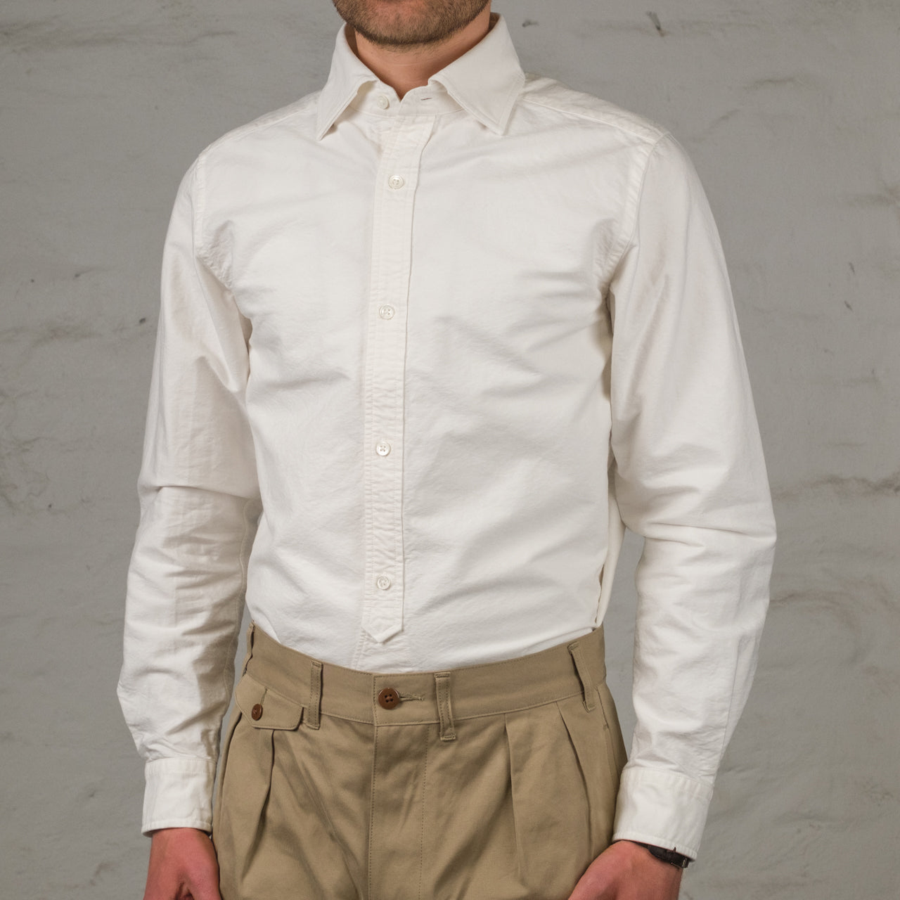 British Officers Shirt White