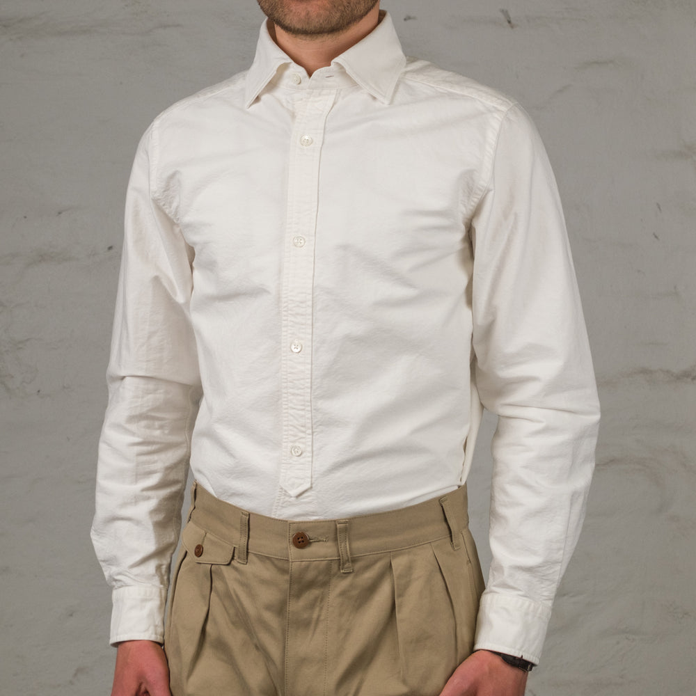 British Officers Shirt White