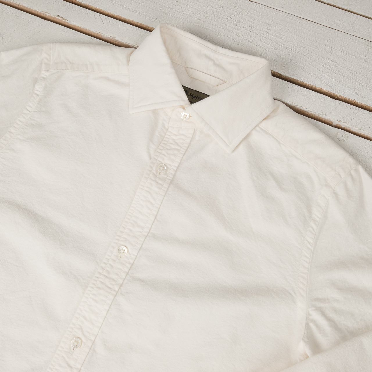 British Officers Shirt White