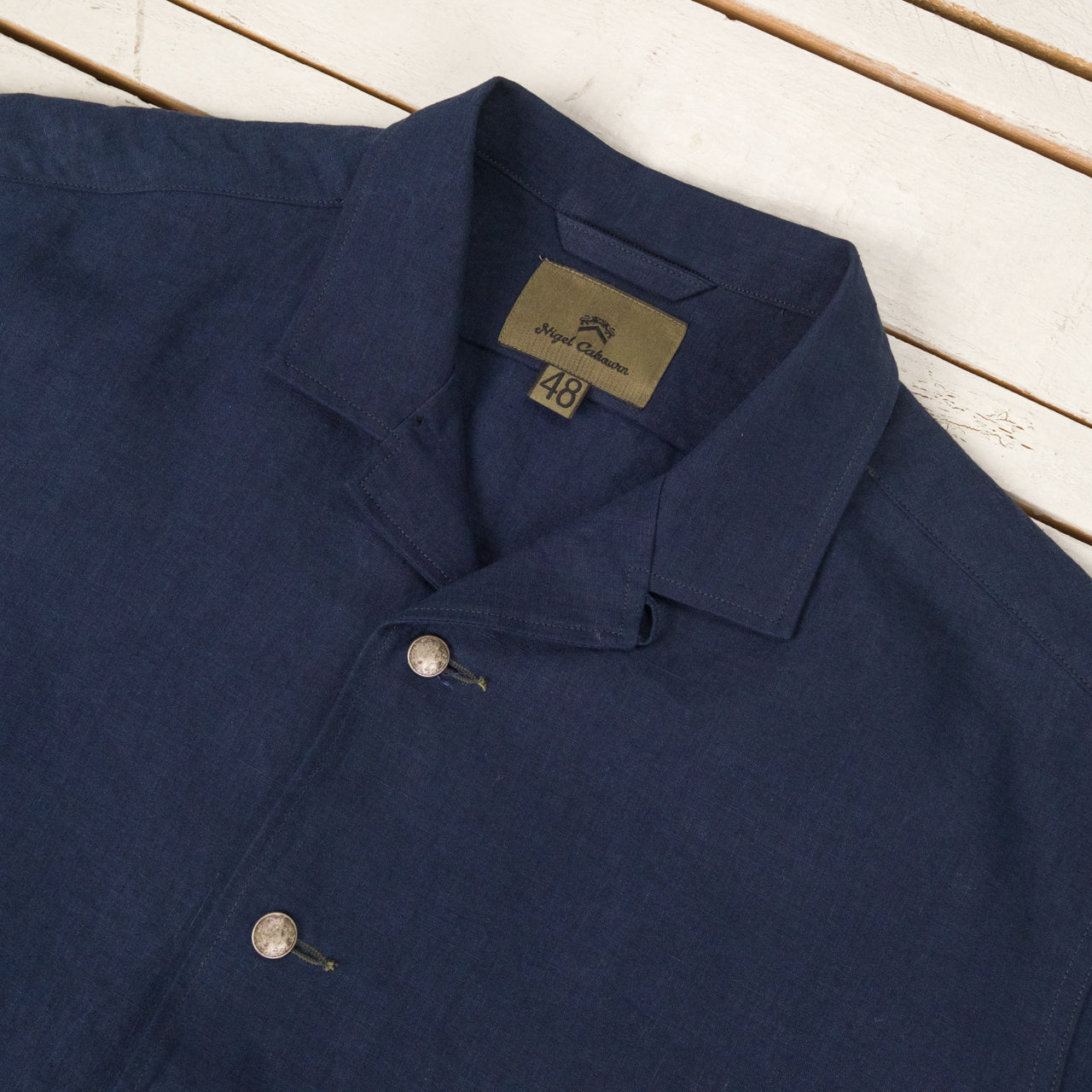 French Work Chore Jacket Navy