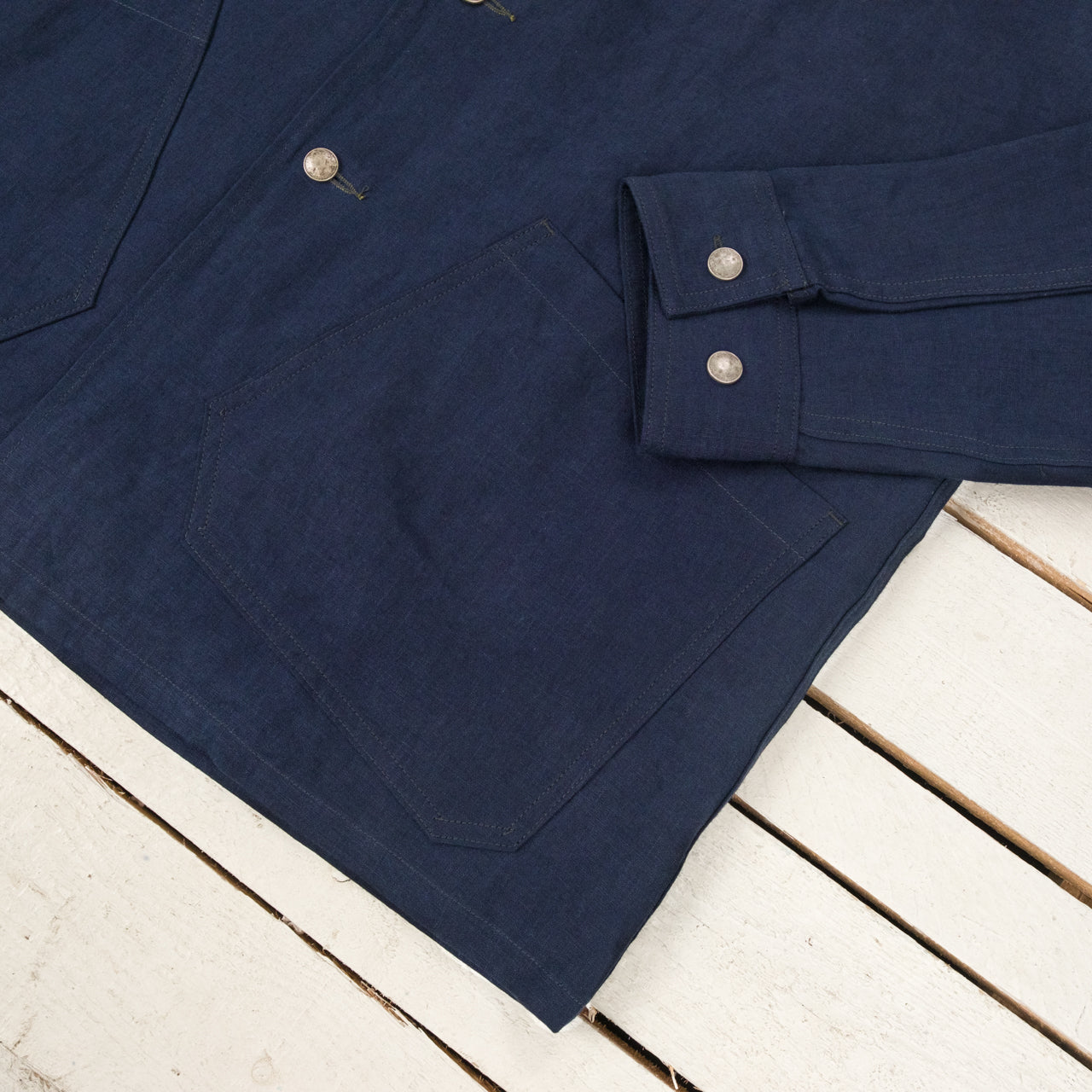Veste de travail française marine