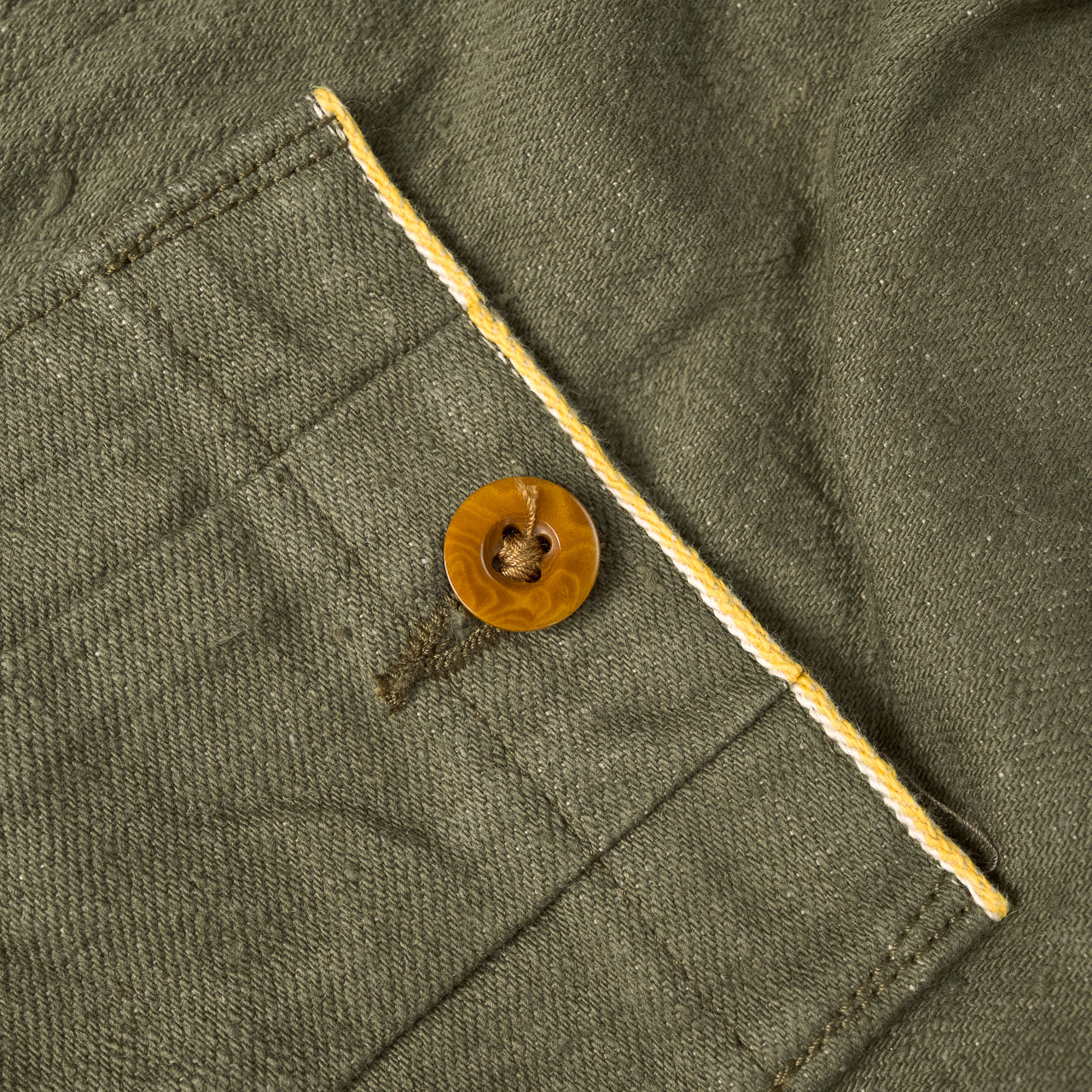 British Army Pant Loose Denim Green