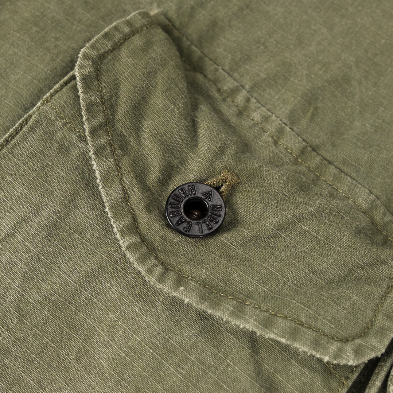 Pullover Fishing Vest Ripstop Green