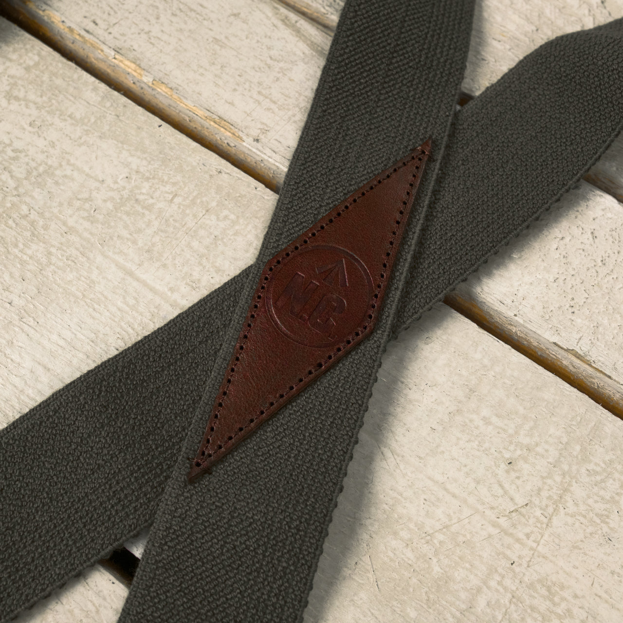 US Army Suspenders Charcoal Grey