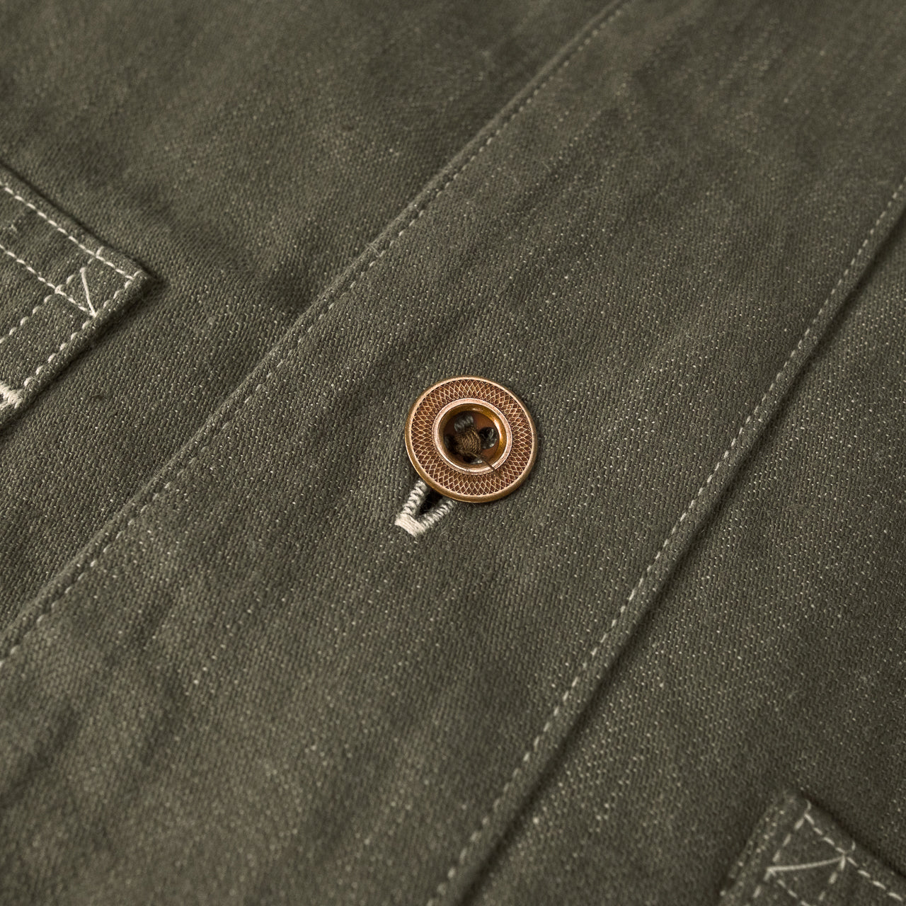 Utility Shirt Type2 10 oz. Denim Green