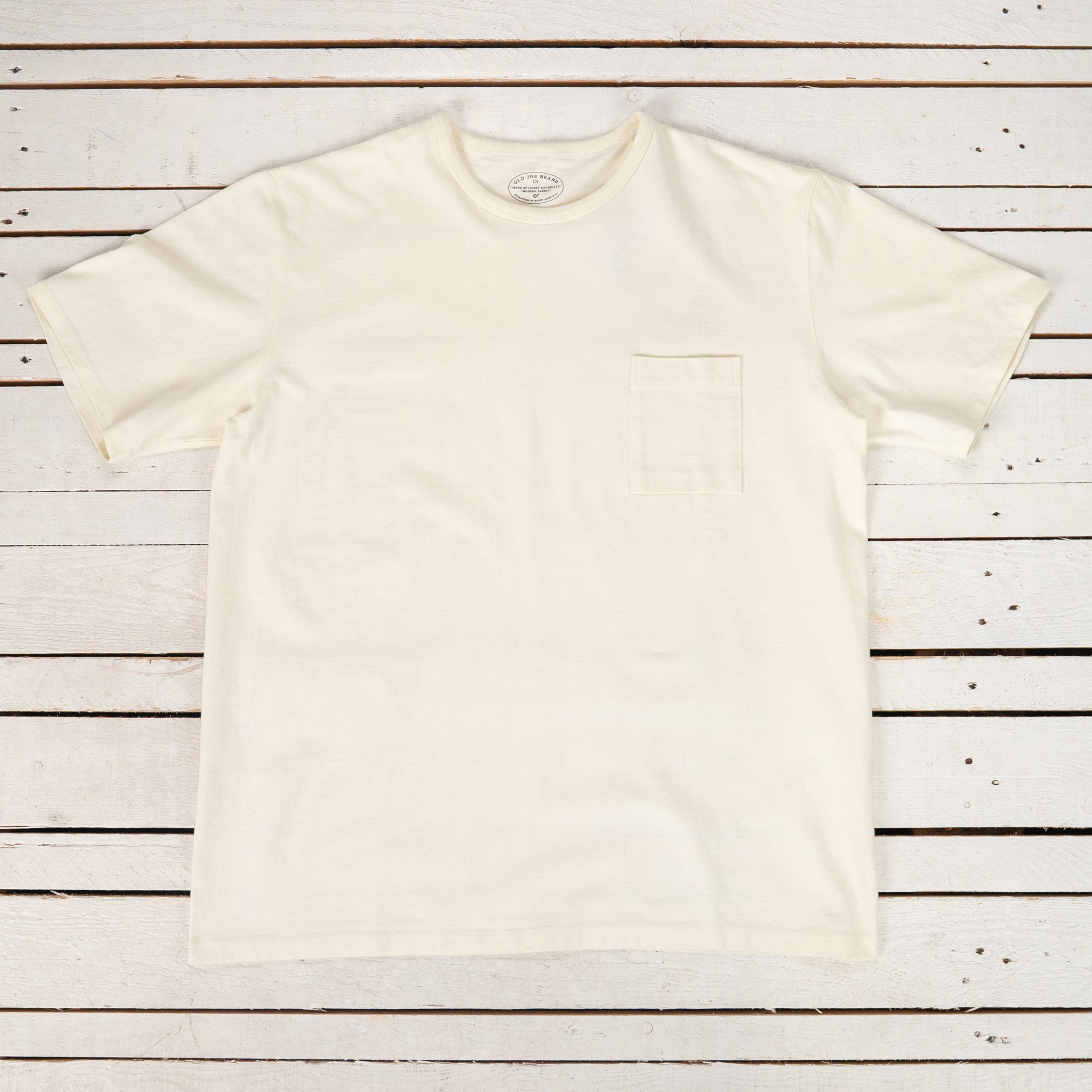 Tube Tee Raw White