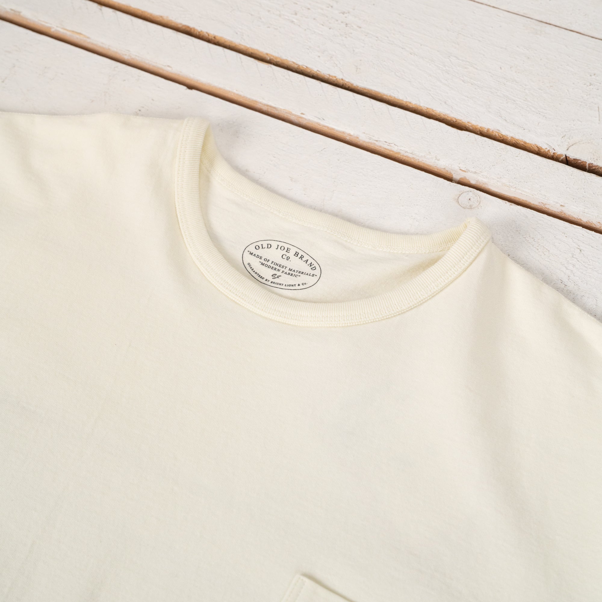 Tube Tee Raw White