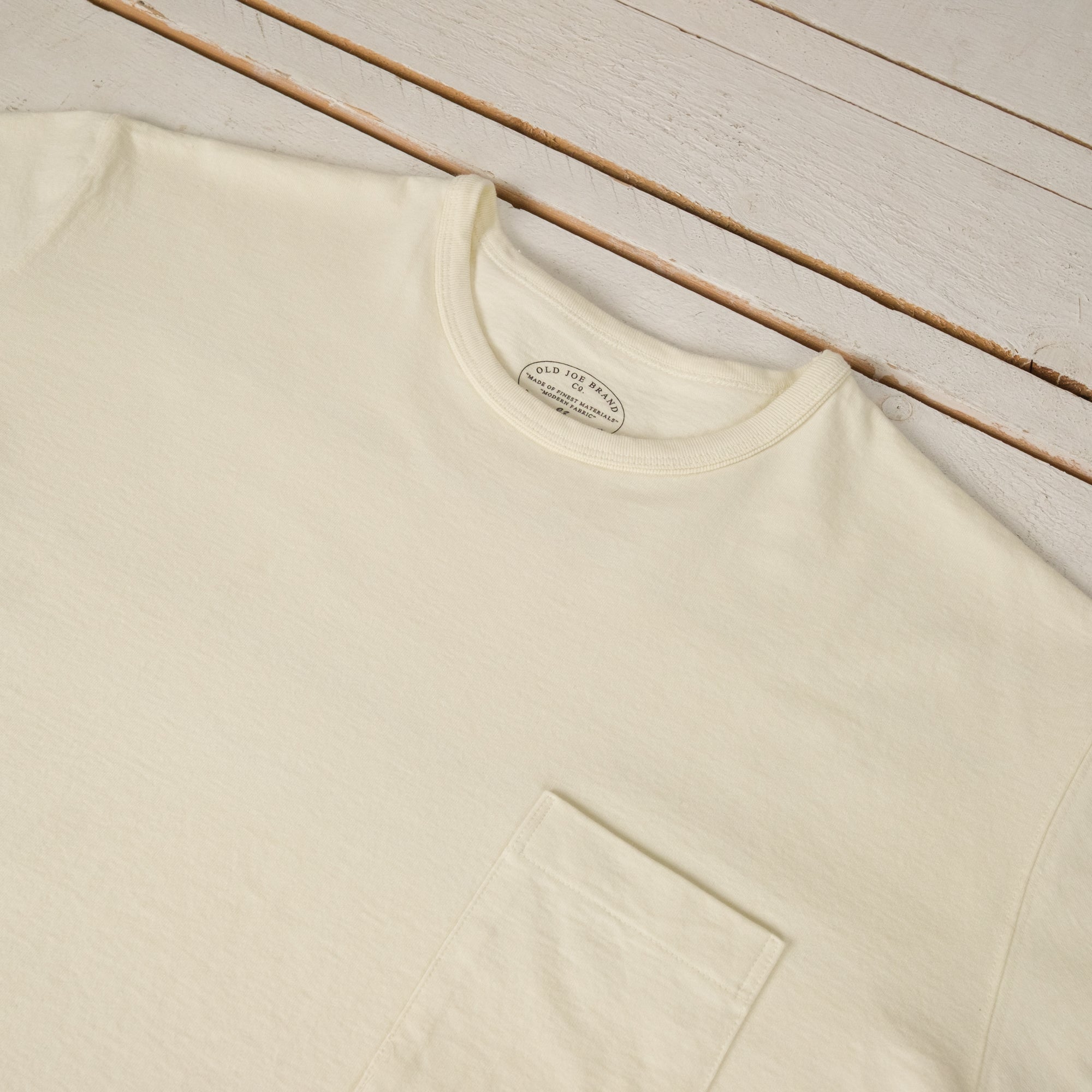 Tube Tee Raw White