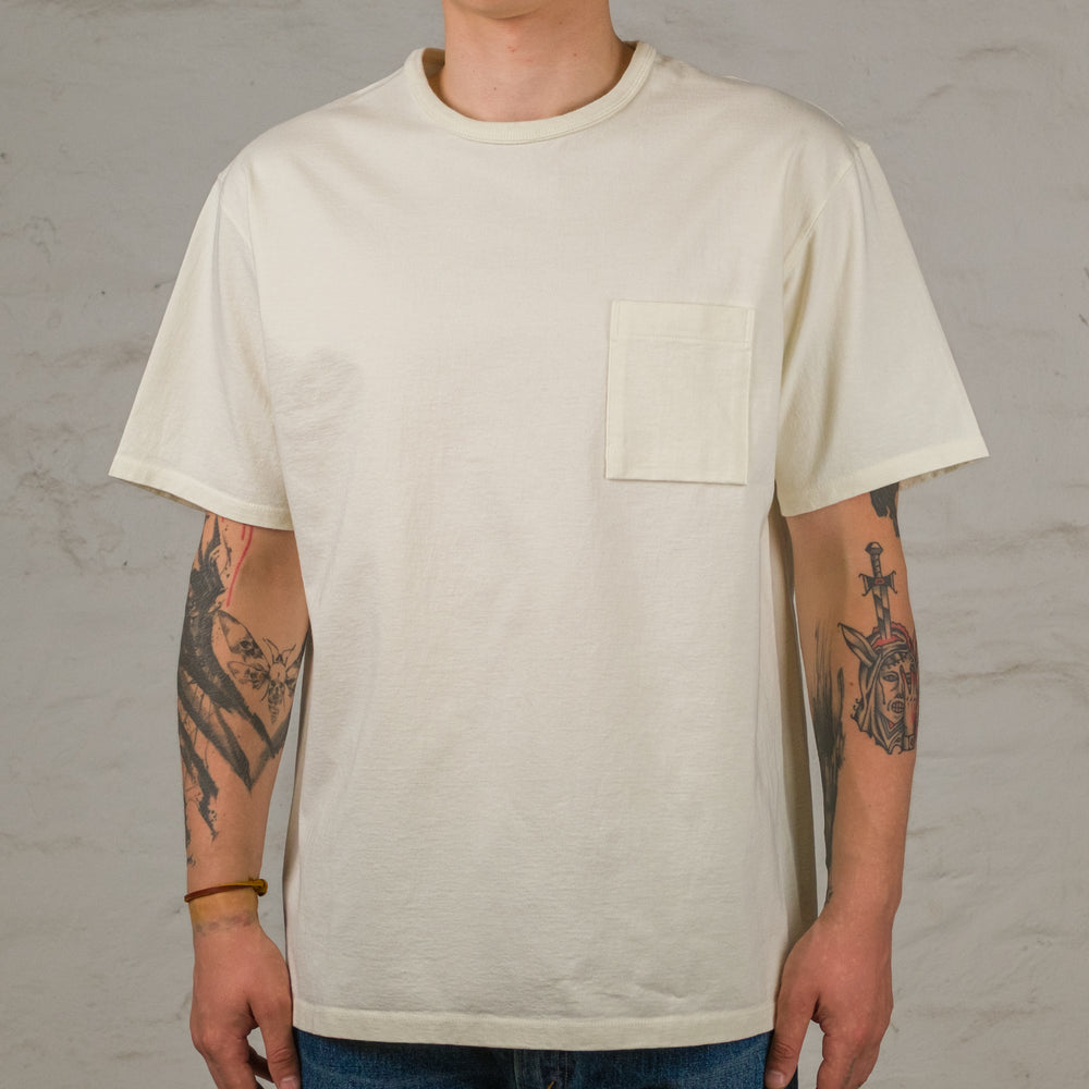 Tube Tee Raw White