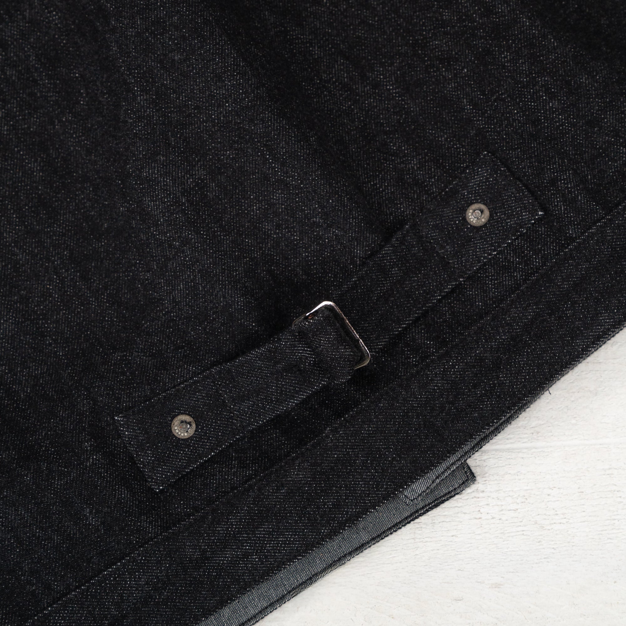 One Pocket Jean Jacket Black