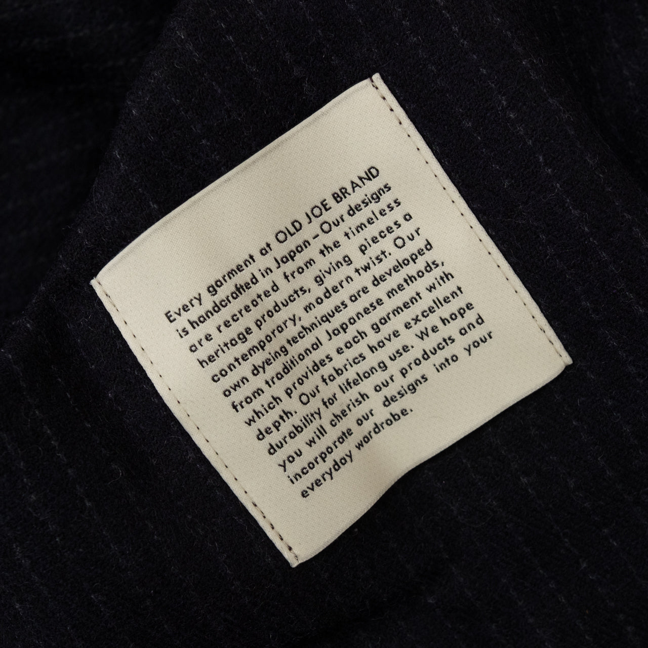 Camp Collar Marine Shirt Nocturne Stripe