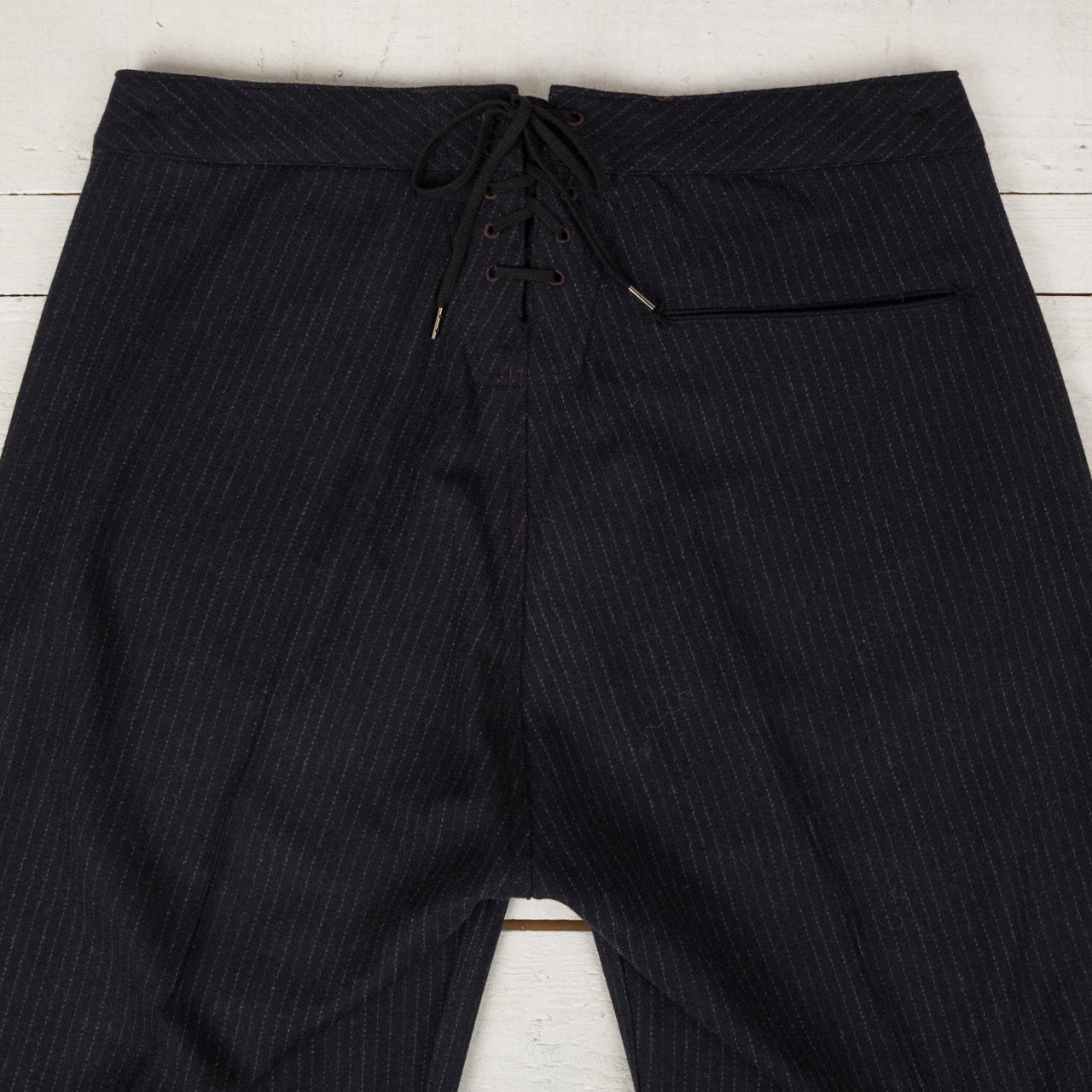 Laced Back Sailor Trousers