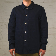 Veste de travail en denim Sashiko Cube 12 oz.