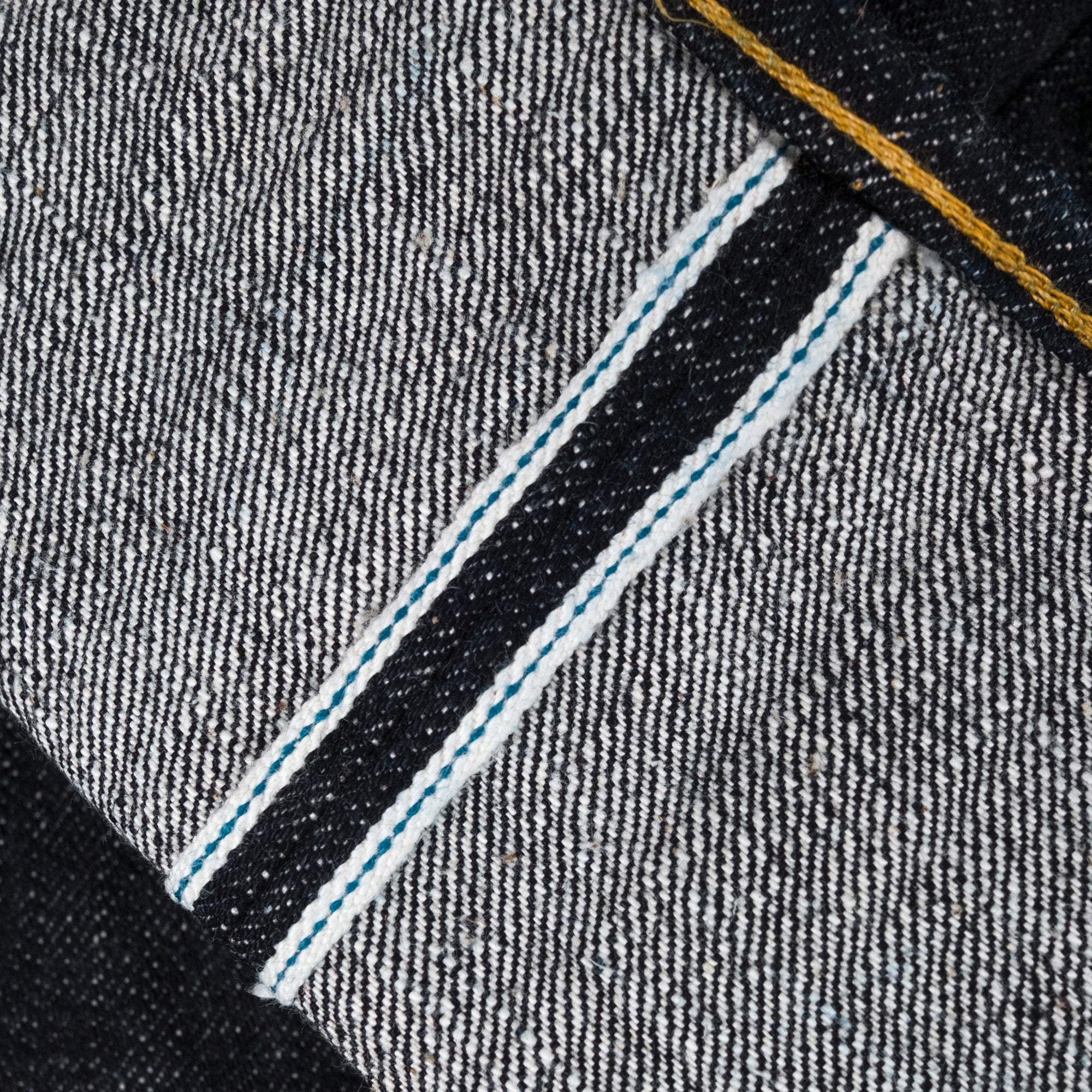 0411 15,5 oz. SLUB-NEP DENIM STRAIGHT FIT JEANS